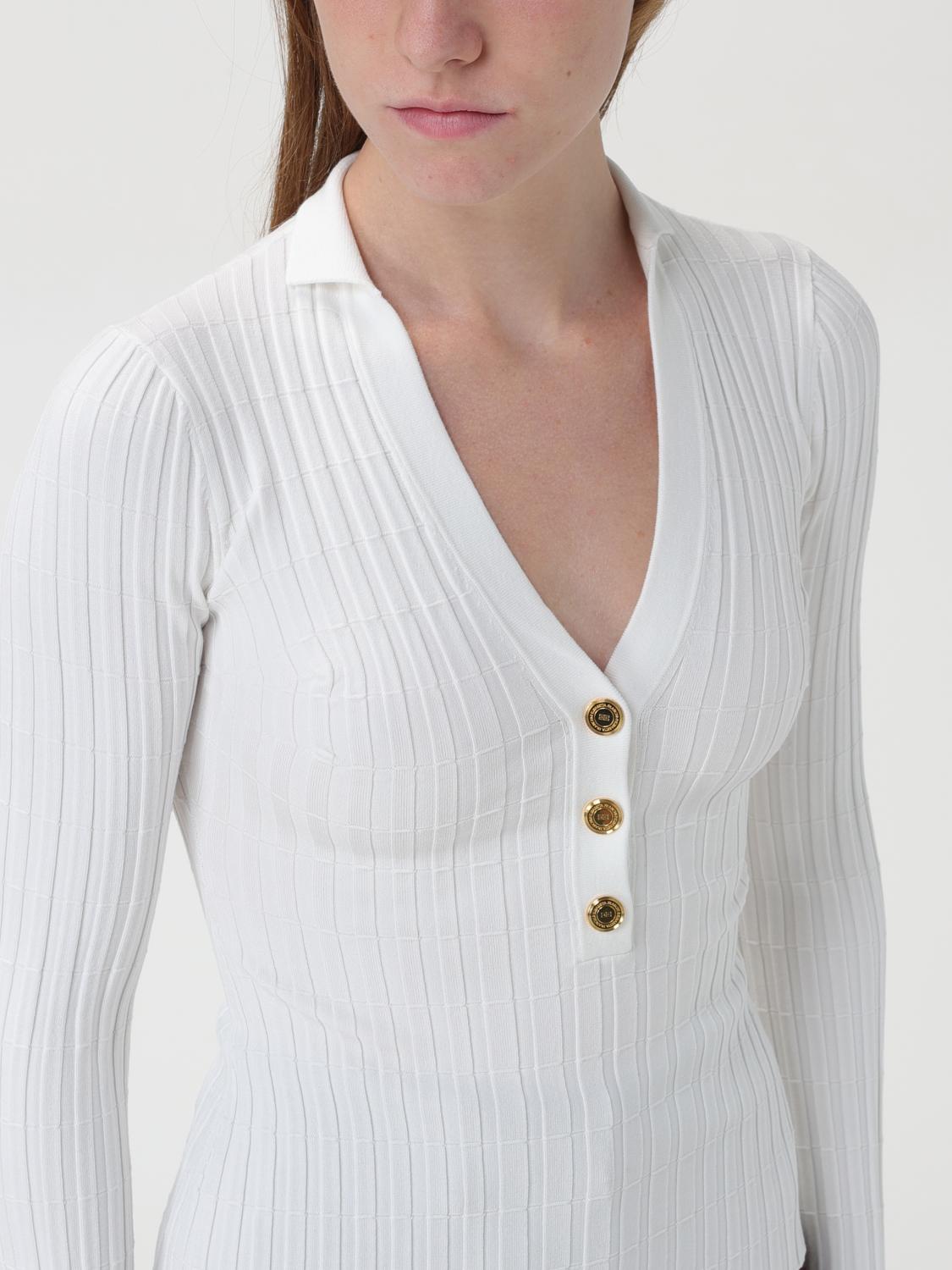 ELISABETTA FRANCHI PULLOVER: Pullover damen Elisabetta Franchi, Weiß - Img 3