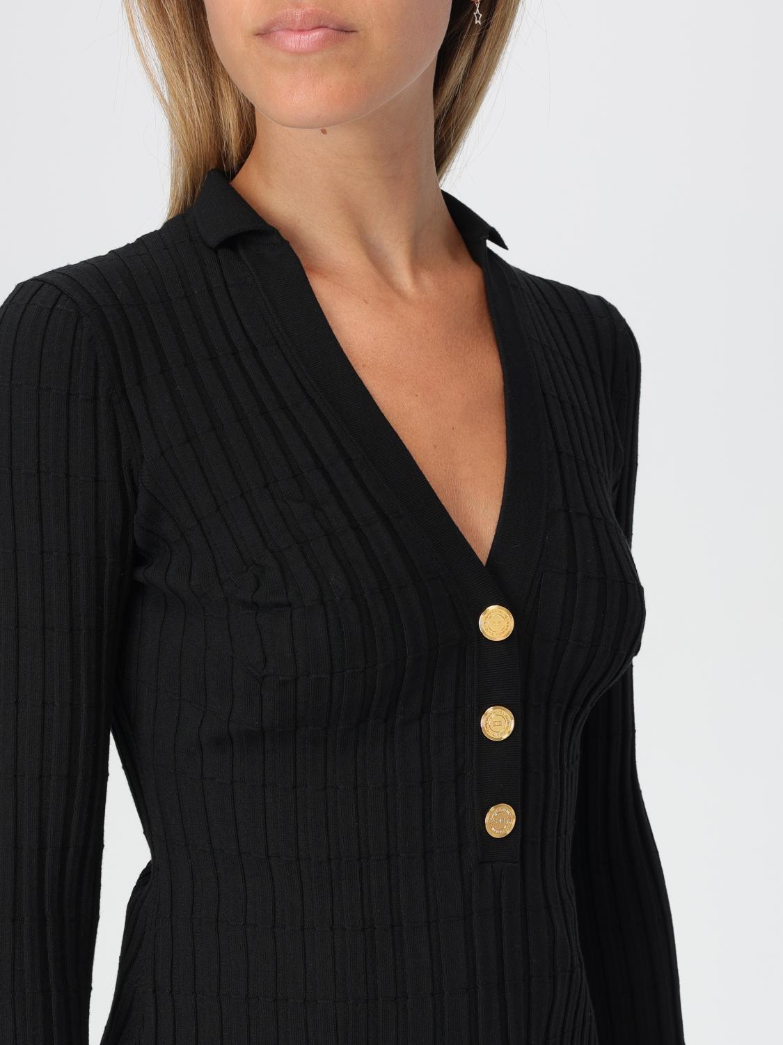 ELISABETTA FRANCHI PULL: Pull femme Elisabetta Franchi, Noir - Img 3