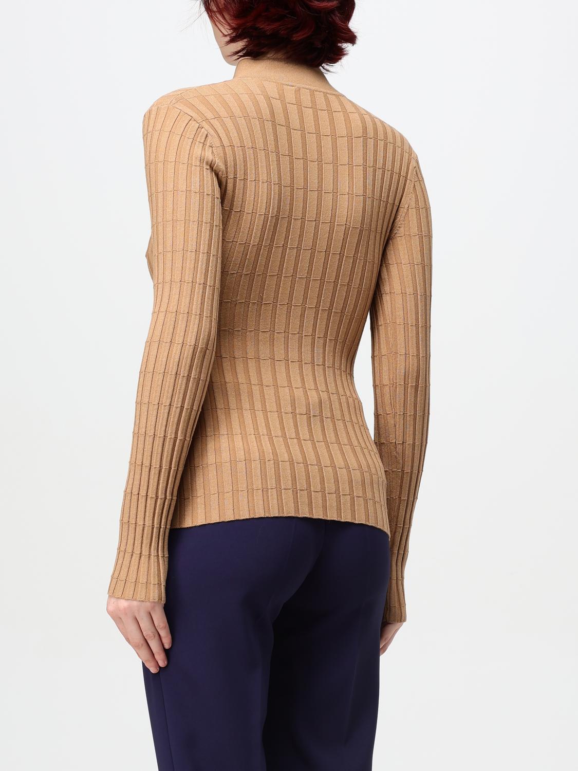 ELISABETTA FRANCHI PULLOVER: Pullover damen Elisabetta Franchi, Camel - Img 2