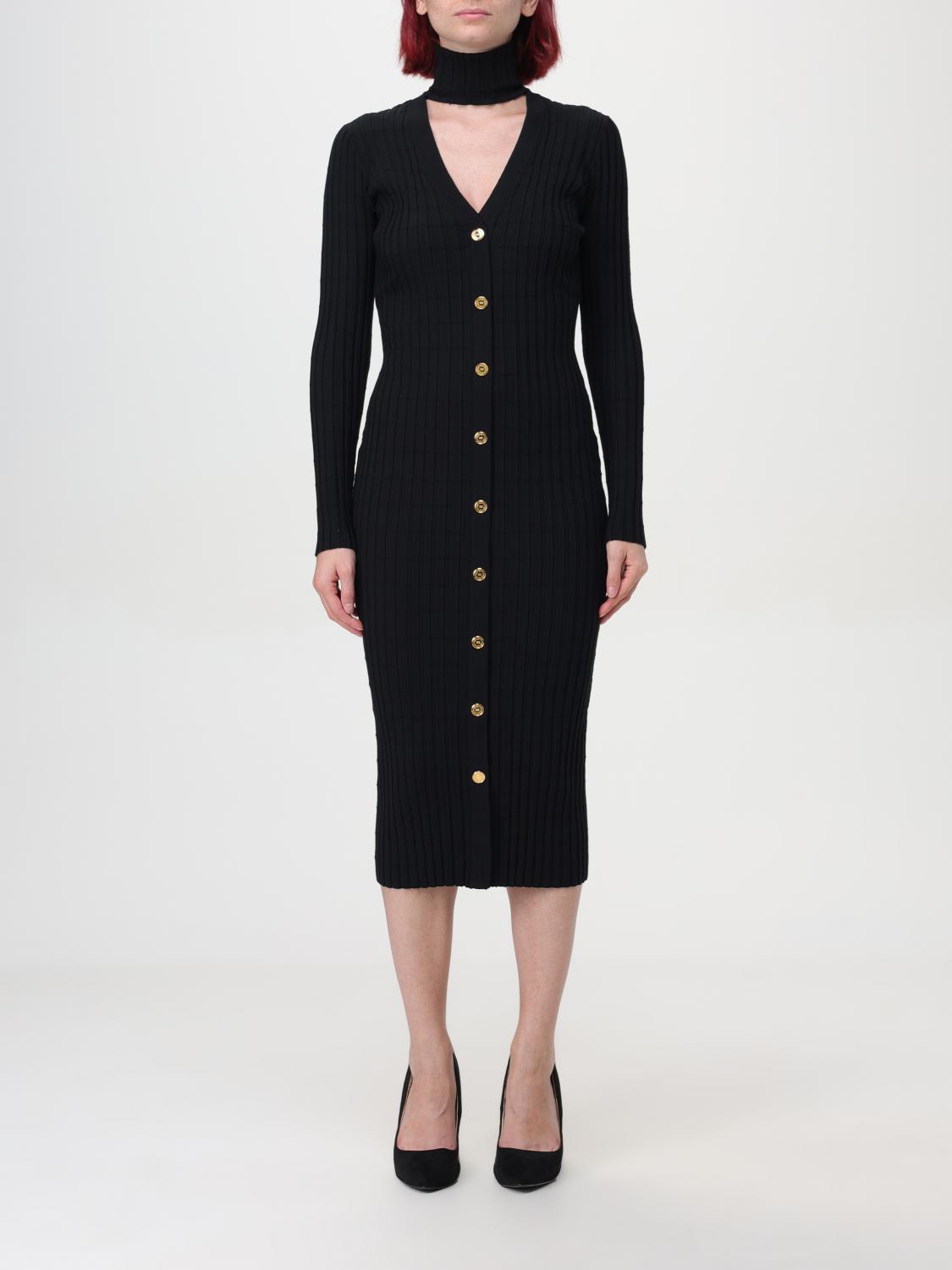 ELISABETTA FRANCHI VESTIDO: Vestido mujer Elisabetta Franchi, Negro - Img 1