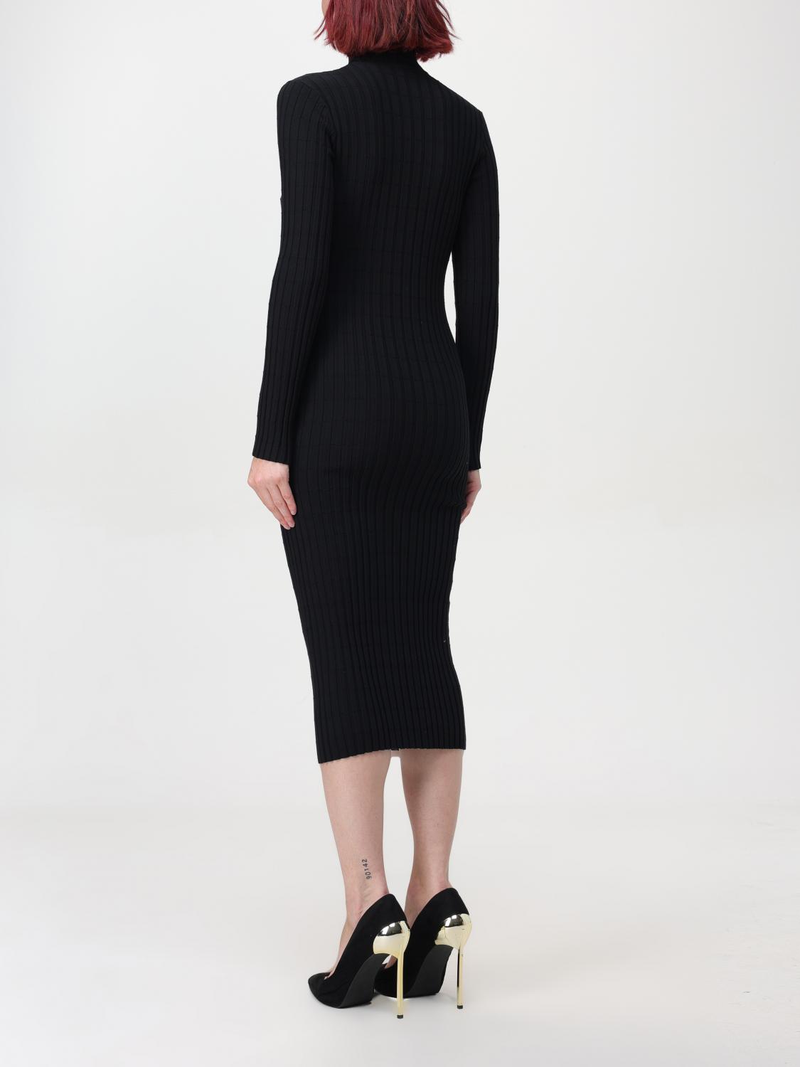 ELISABETTA FRANCHI VESTIDO: Vestido mujer Elisabetta Franchi, Negro - Img 2