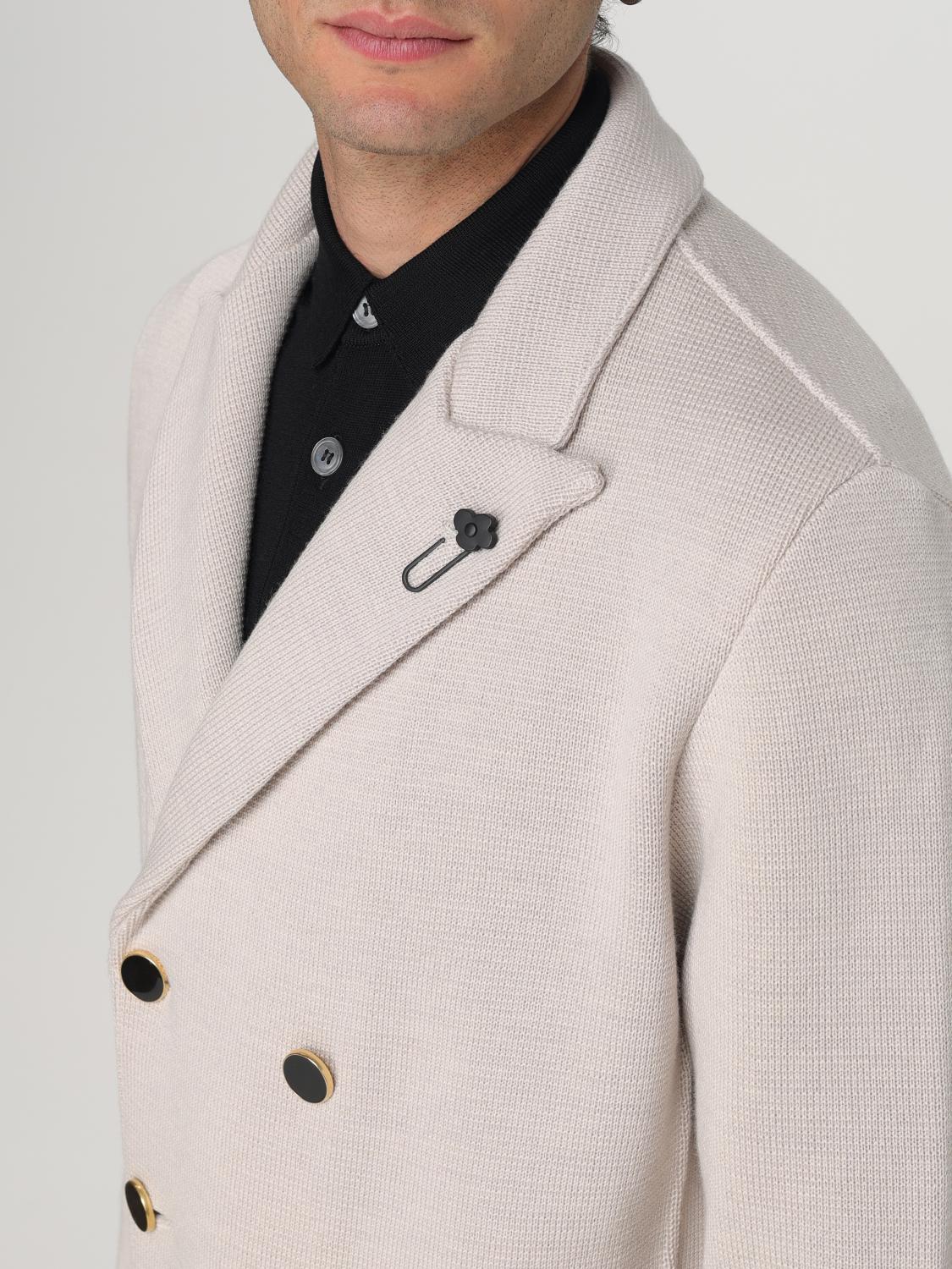 LARDINI BLAZER: Jacket men Lardini, Ivory - Img 4