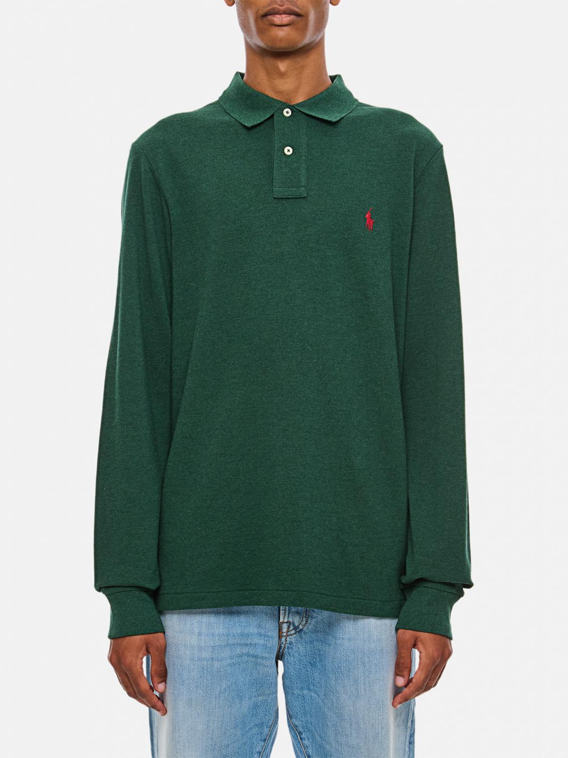 POLO RALPH LAUREN POLO SHIRT: Sweater men Polo Ralph Lauren, Green - Img 1