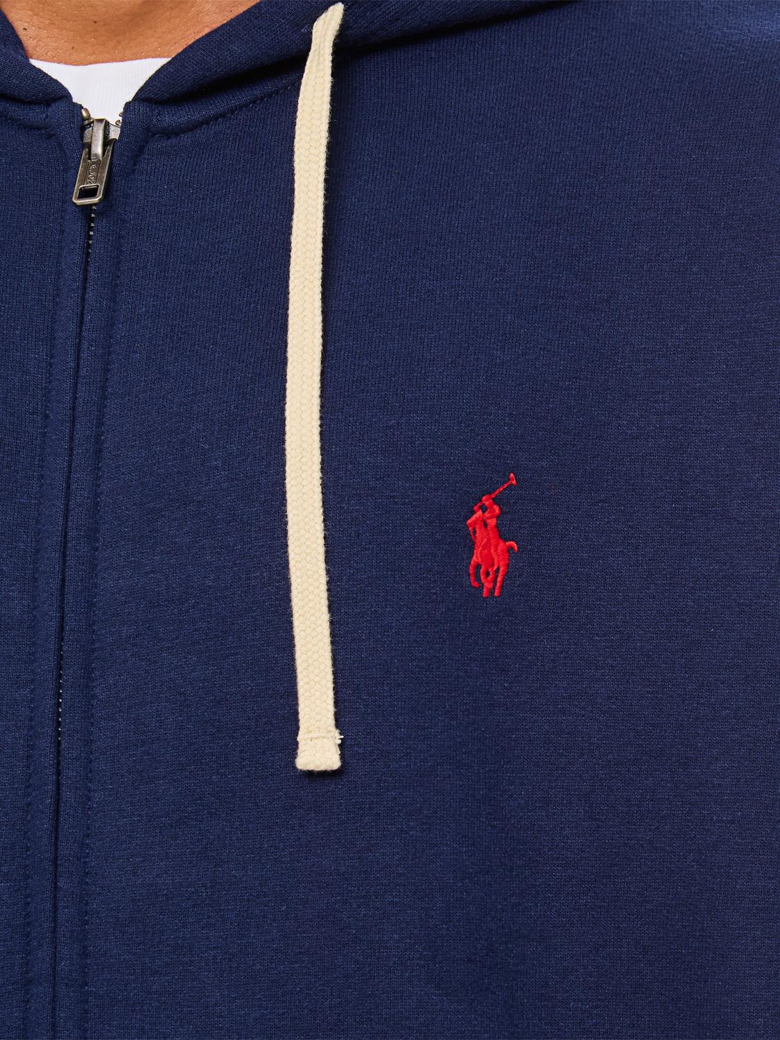 POLO RALPH LAUREN SUDADERA: Sudadera hombre Polo Ralph Lauren, Azul Marino - Img 4