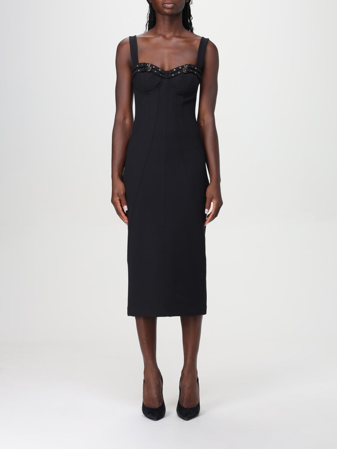 VERSACE JEANS COUTURE VESTIDO: Vestido mujer Versace Jeans Couture, Negro - Img 1