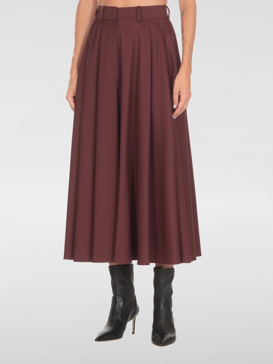 ELISABETTA FRANCHI FALDA: Falda mujer Elisabetta Franchi, Granate - Img 1