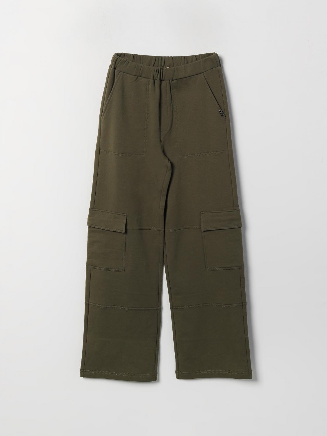 LIU JO PANTS: Pants kids Liu Jo, Olive - Img 1