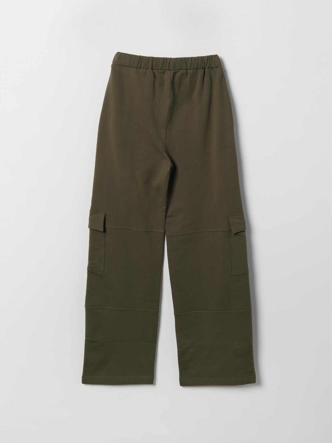 LIU JO PANTS: Pants kids Liu Jo, Olive - Img 2