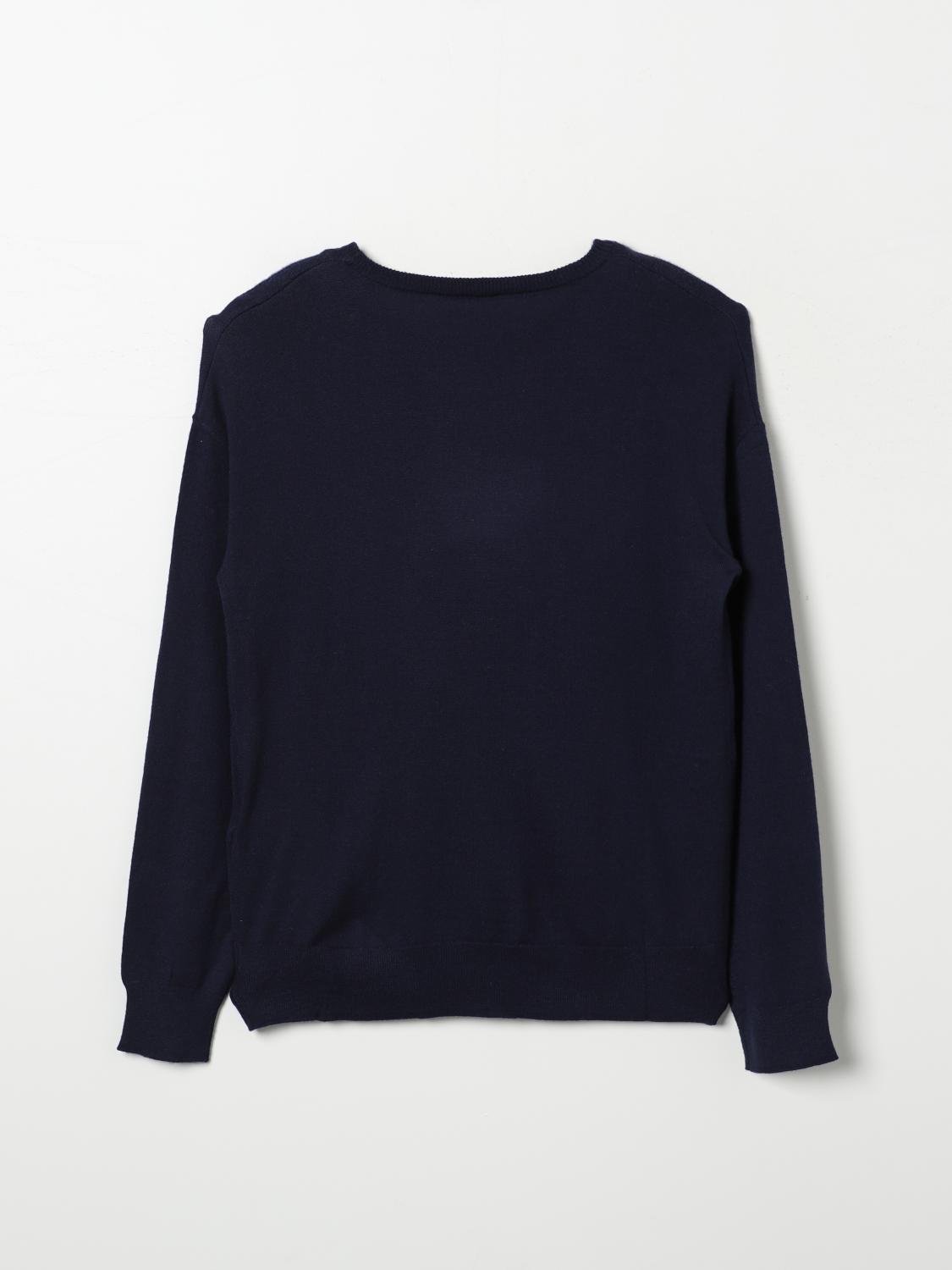 LIU JO SWEATER: Sweater kids Liu Jo, Blue - Img 2