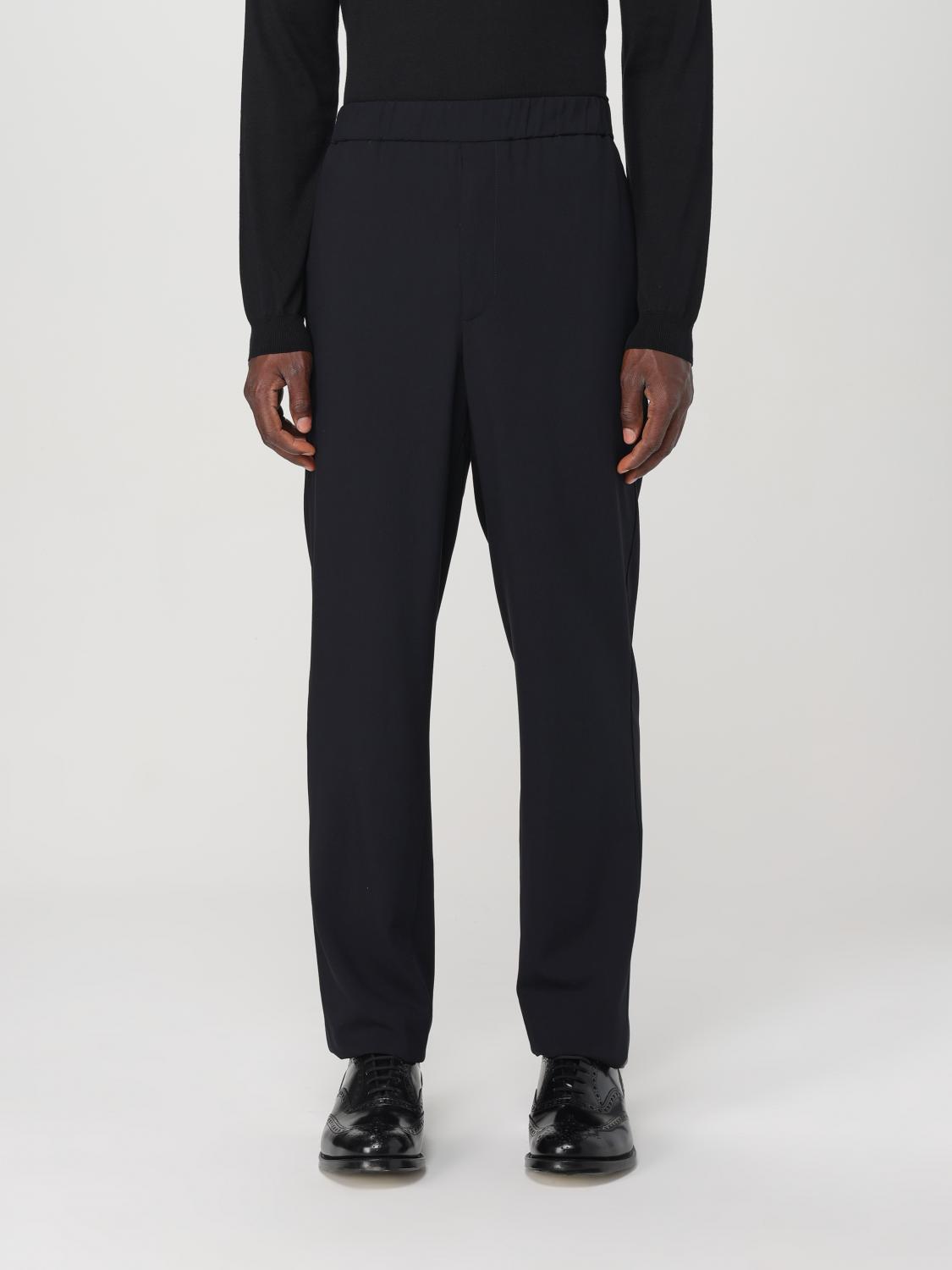 GIORGIO ARMANI 팬츠: 팬츠 남성 Giorgio Armani, 블랙 - Img 1