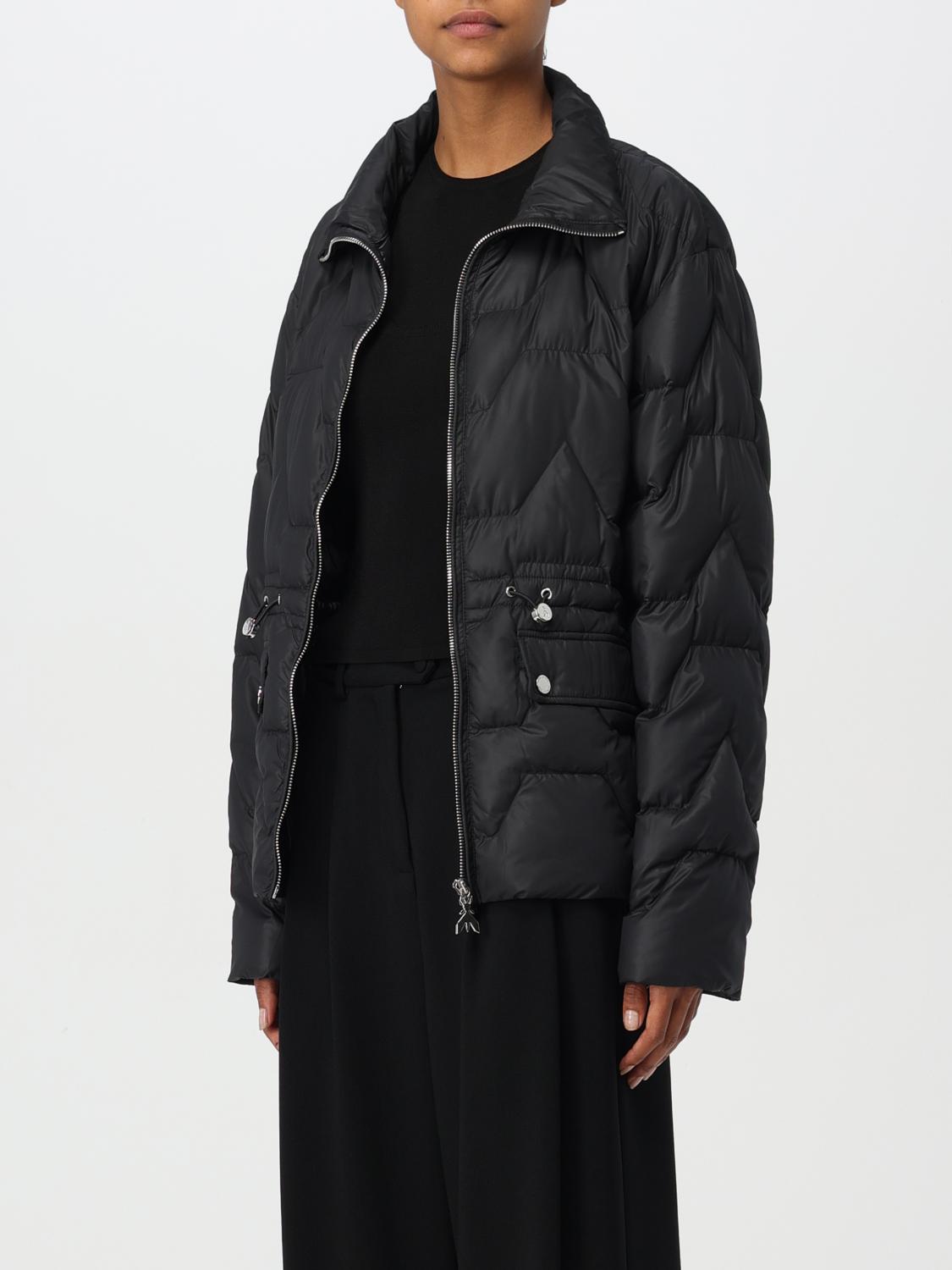 PATRIZIA PEPE JACKET: Coat woman Patrizia Pepe, Black - Img 2