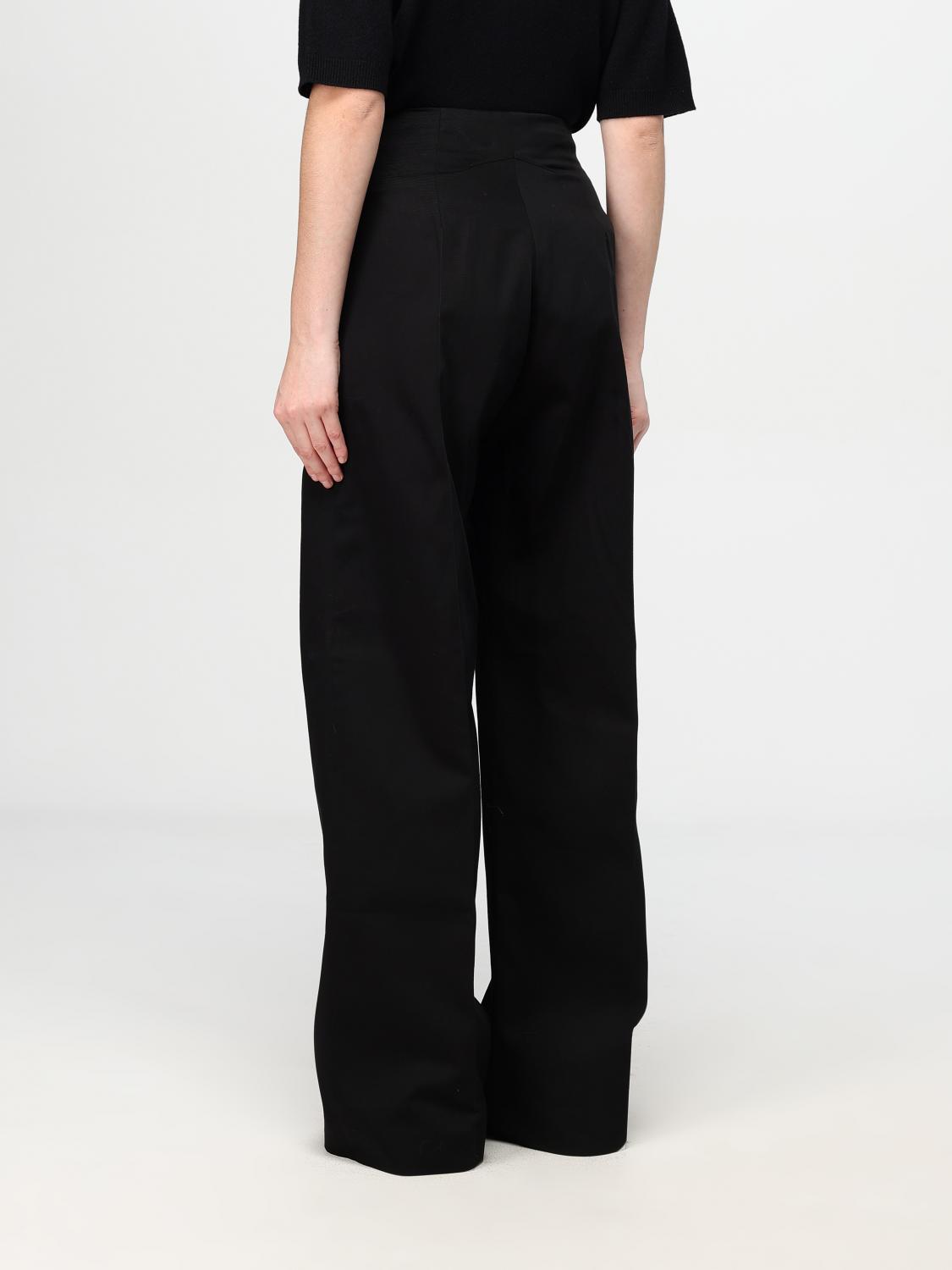 PATOU PANTS: Pants woman Patou, Black - Img 3