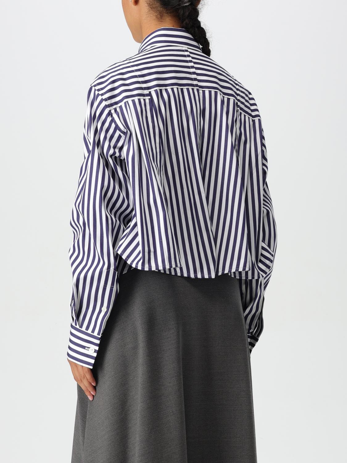 SACAI HEMDBLUSE: Hemdbluse damen Sacai, Navy - Img 2