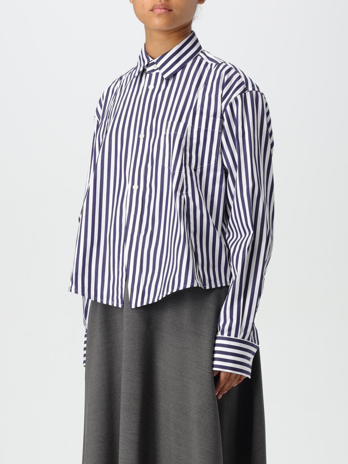 SACAI HEMDBLUSE: Hemdbluse damen Sacai, Navy - Img 3