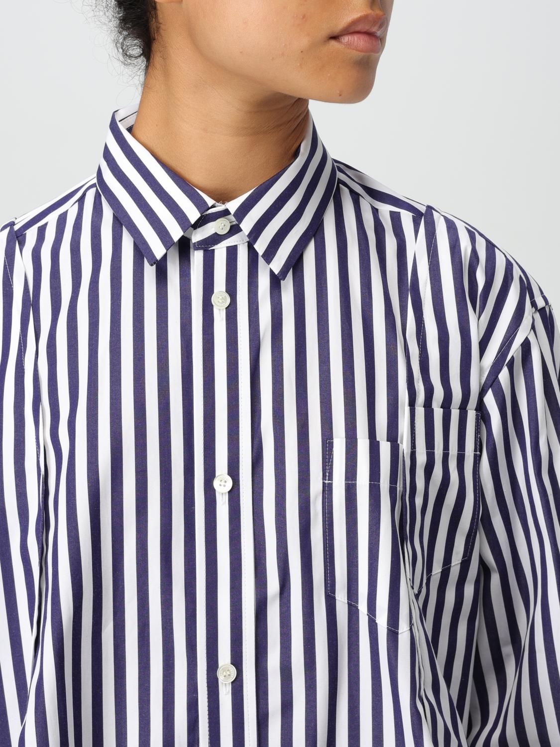 Sacai シャツ レディース - ネイビー | 2407449 | GIGLIO.COM