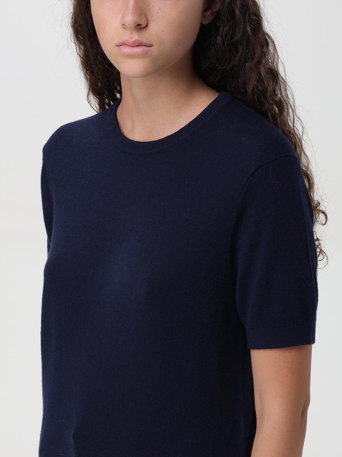KHAITE PULL: Pull femme Khaite, Bleu Marine - Img 4