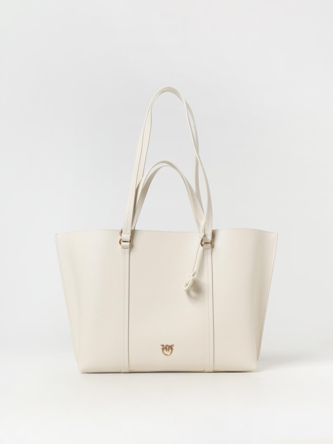 PINKO TOTE BAGS: Shoulder bag woman Pinko, White - Img 1