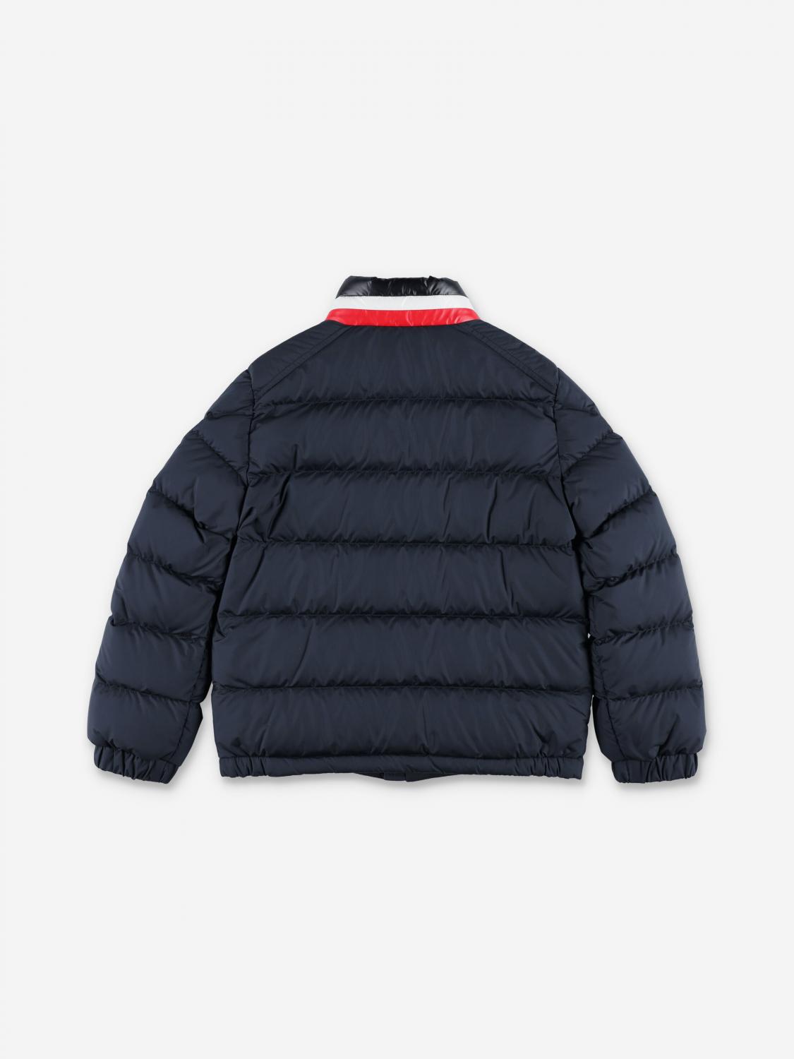 MONCLER JACKET: Jacket kids Moncler, Blue - Img 2