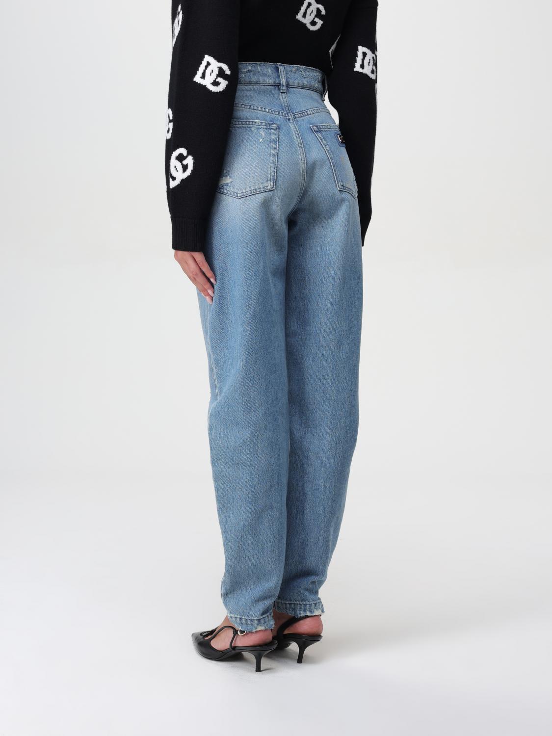 DOLCE & GABBANA JEANS: Jeans damen Dolce & Gabbana, Blau - Img 3