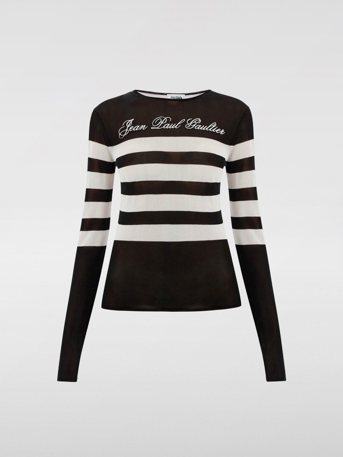 JEAN PAUL GAULTIER SWEATER: Sweater woman Jean Paul Gaultier, Black - Img 4