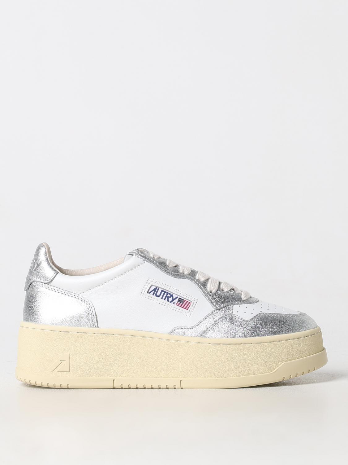 AUTRY SNEAKERS: Sneakers Medalist Platform Autry in pelle , Bianco - Img 1