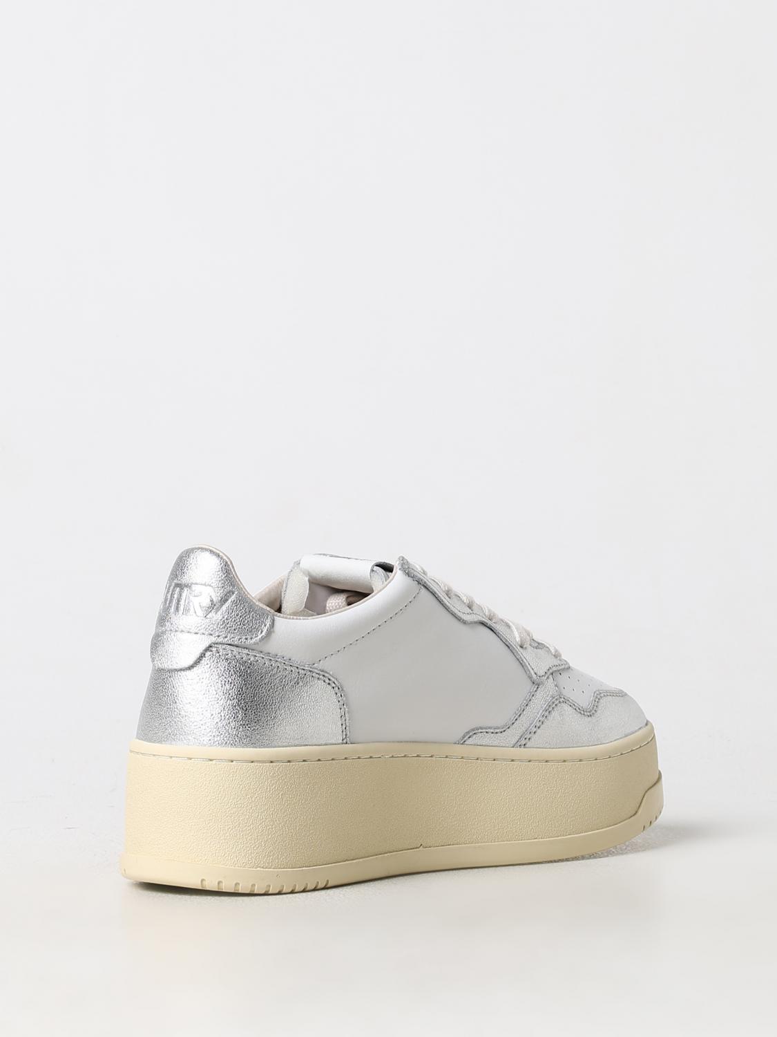 AUTRY SNEAKERS: Sneakers Medalist Platform Autry in pelle , Bianco - Img 3