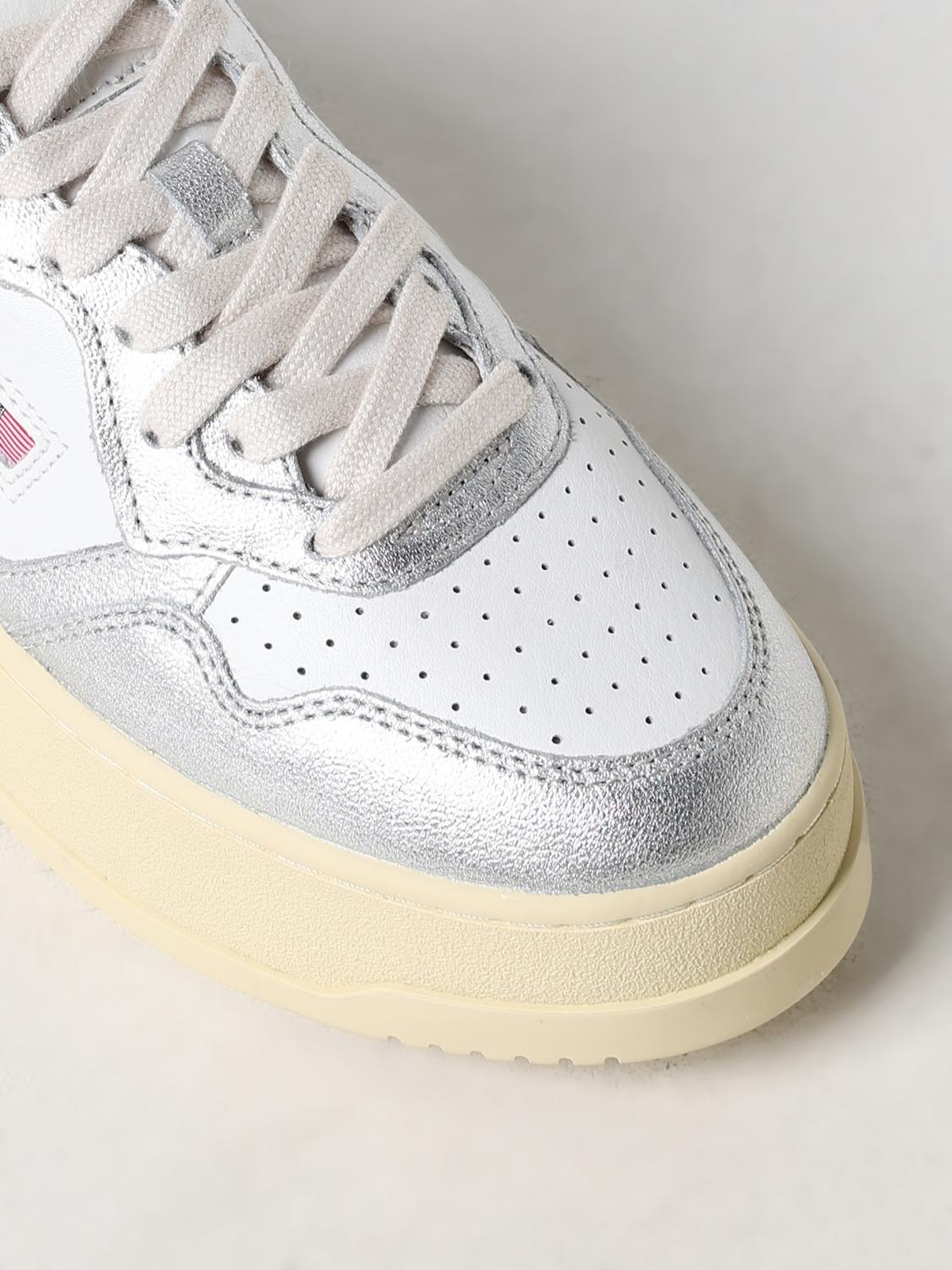 AUTRY SNEAKERS: Sneakers Medalist Platform Autry in pelle , Bianco - Img 4