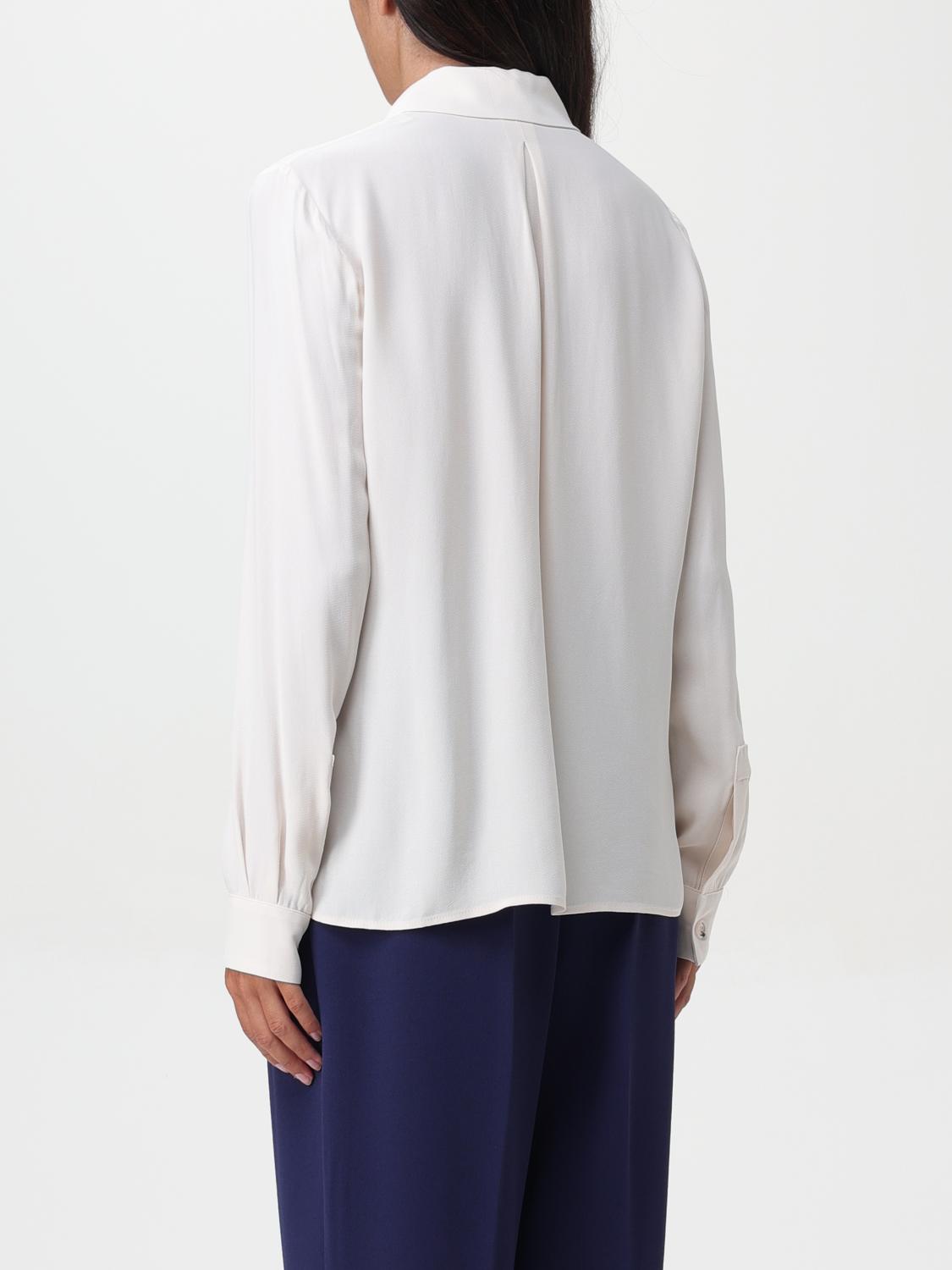 ELISABETTA FRANCHI HEMDBLUSE: Hemdbluse damen Elisabetta Franchi, Weiß - Img 2