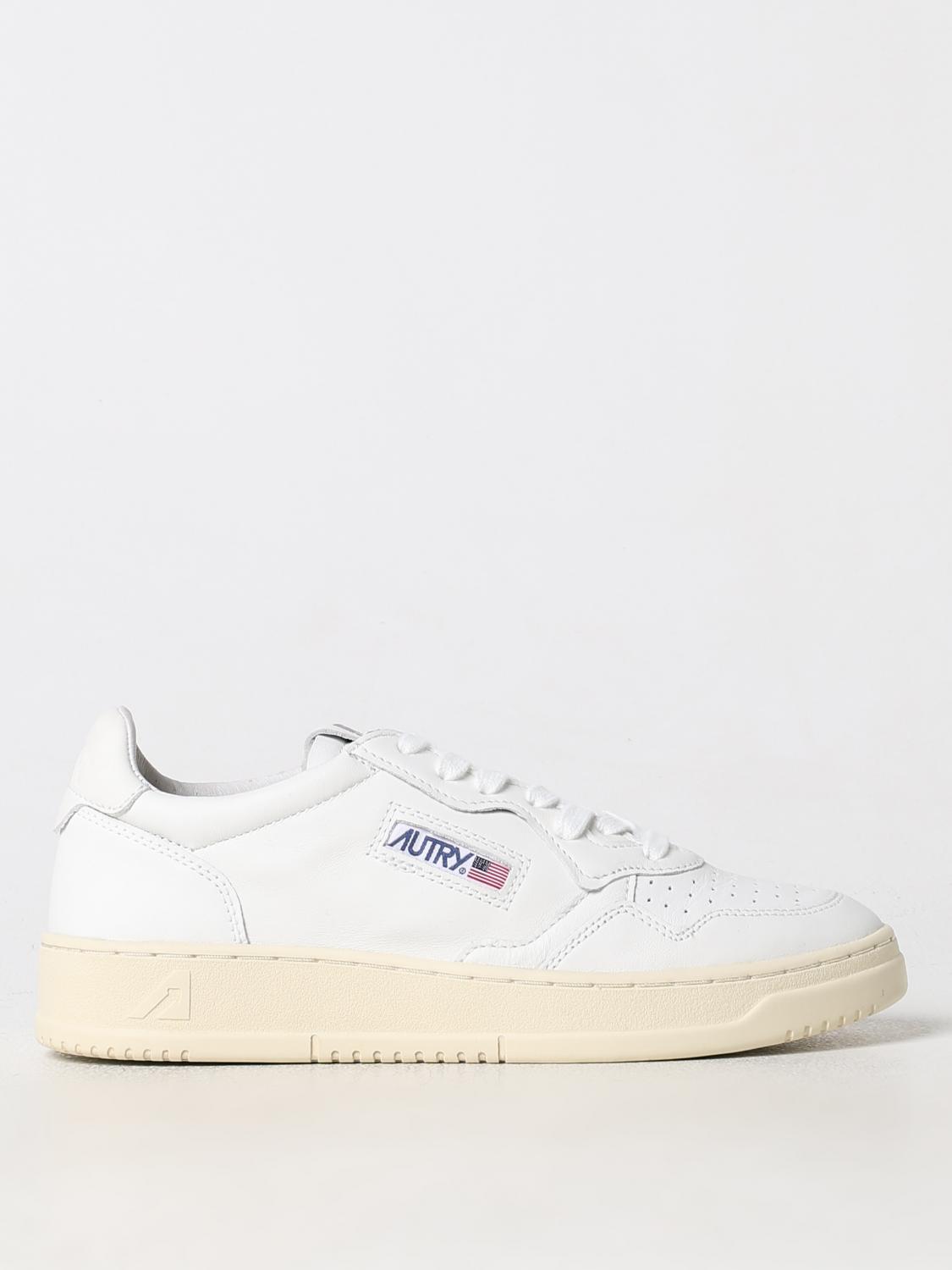 AUTRY SNEAKERS: Sneakers Medalist Autry in pelle , Bianco - Img 1