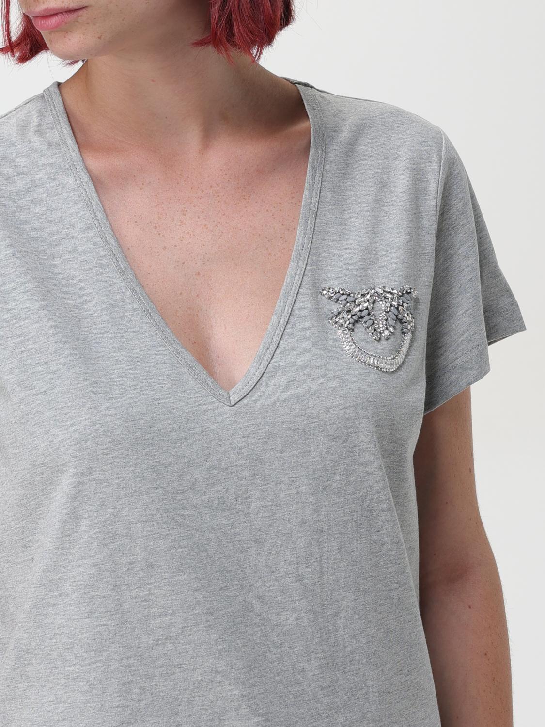 PINKO CAMISETA: Camiseta mujer Pinko, Gris - Img 3