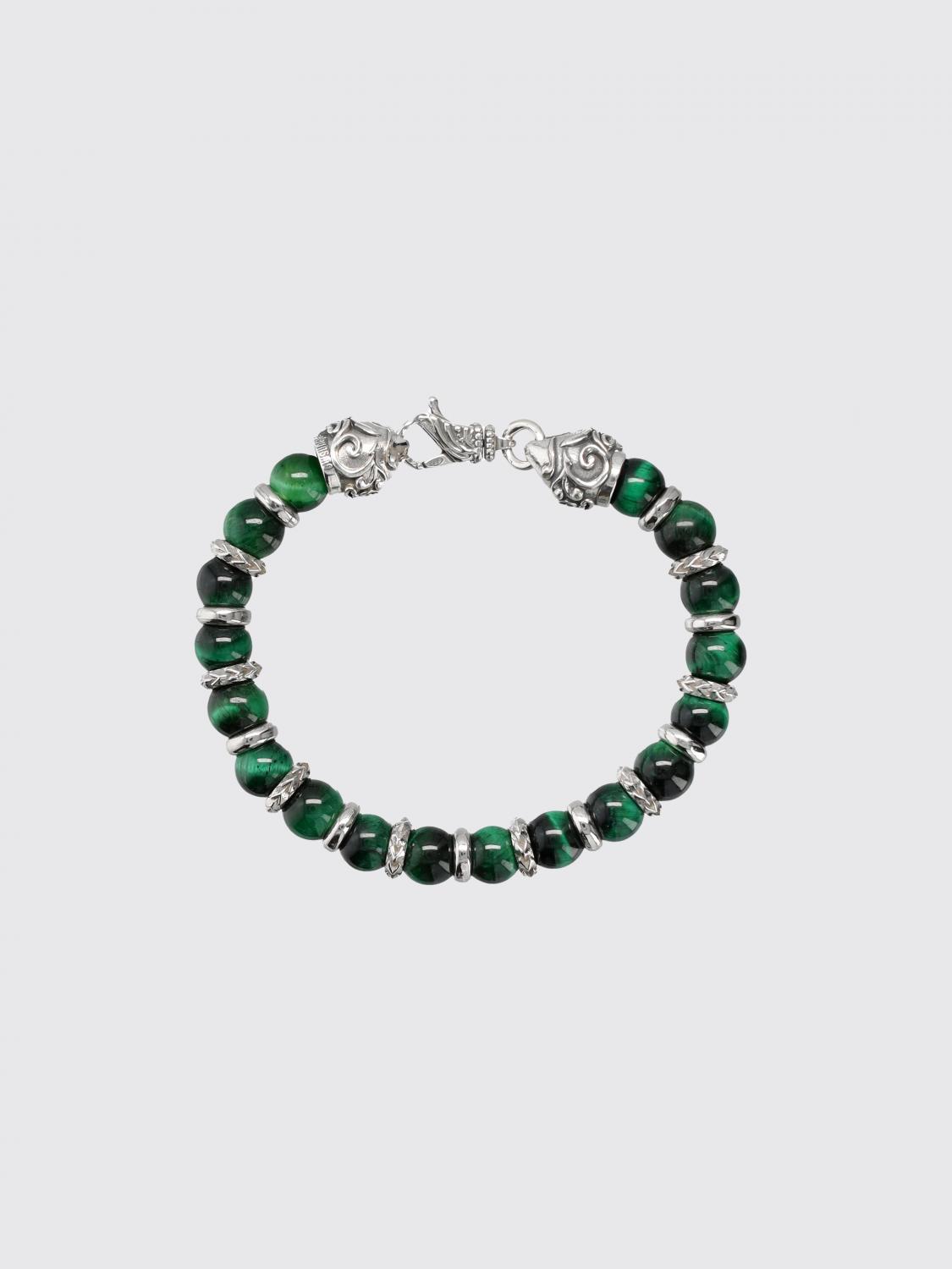 EMANUELE BICOCCHI GIOIELLO: Bracciale con pietre Emanuele Bicocchi, Verde - Img 1