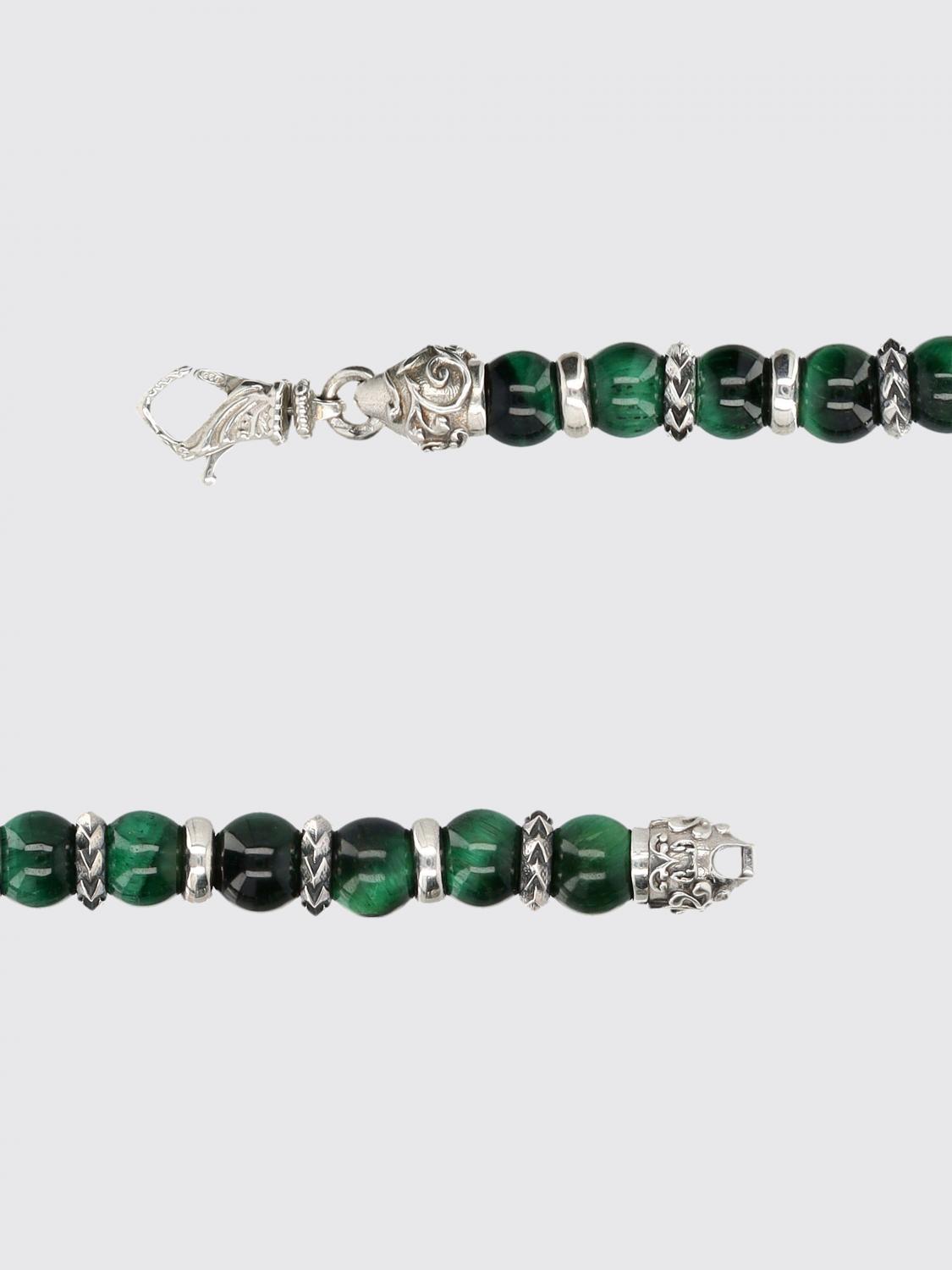 EMANUELE BICOCCHI GIOIELLO: Bracciale con pietre Emanuele Bicocchi, Verde - Img 2