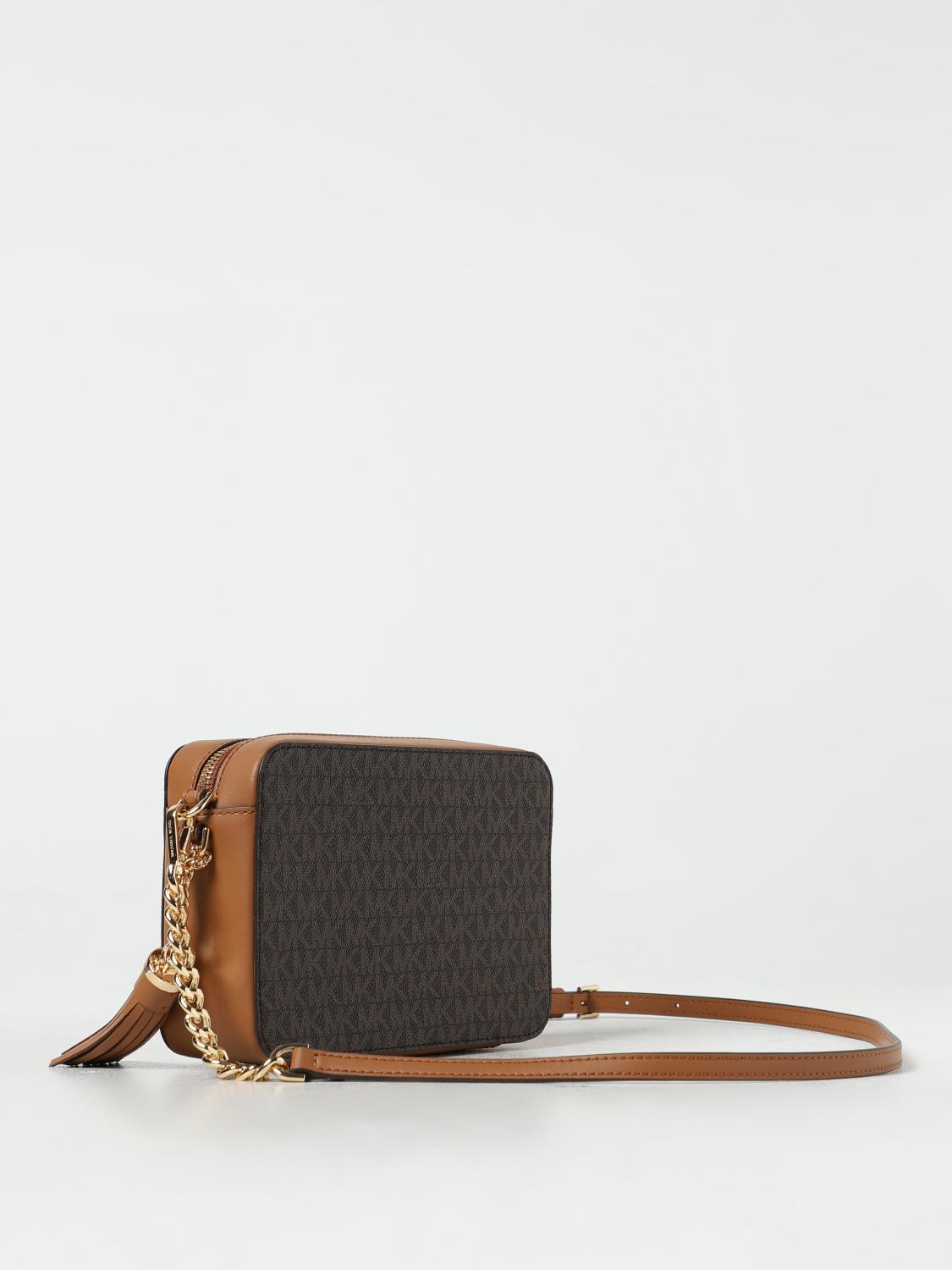 MICHAEL KORS SAC BANDOULIÈRE: Portefeuille femme Michael Kors, Marron - Img 2