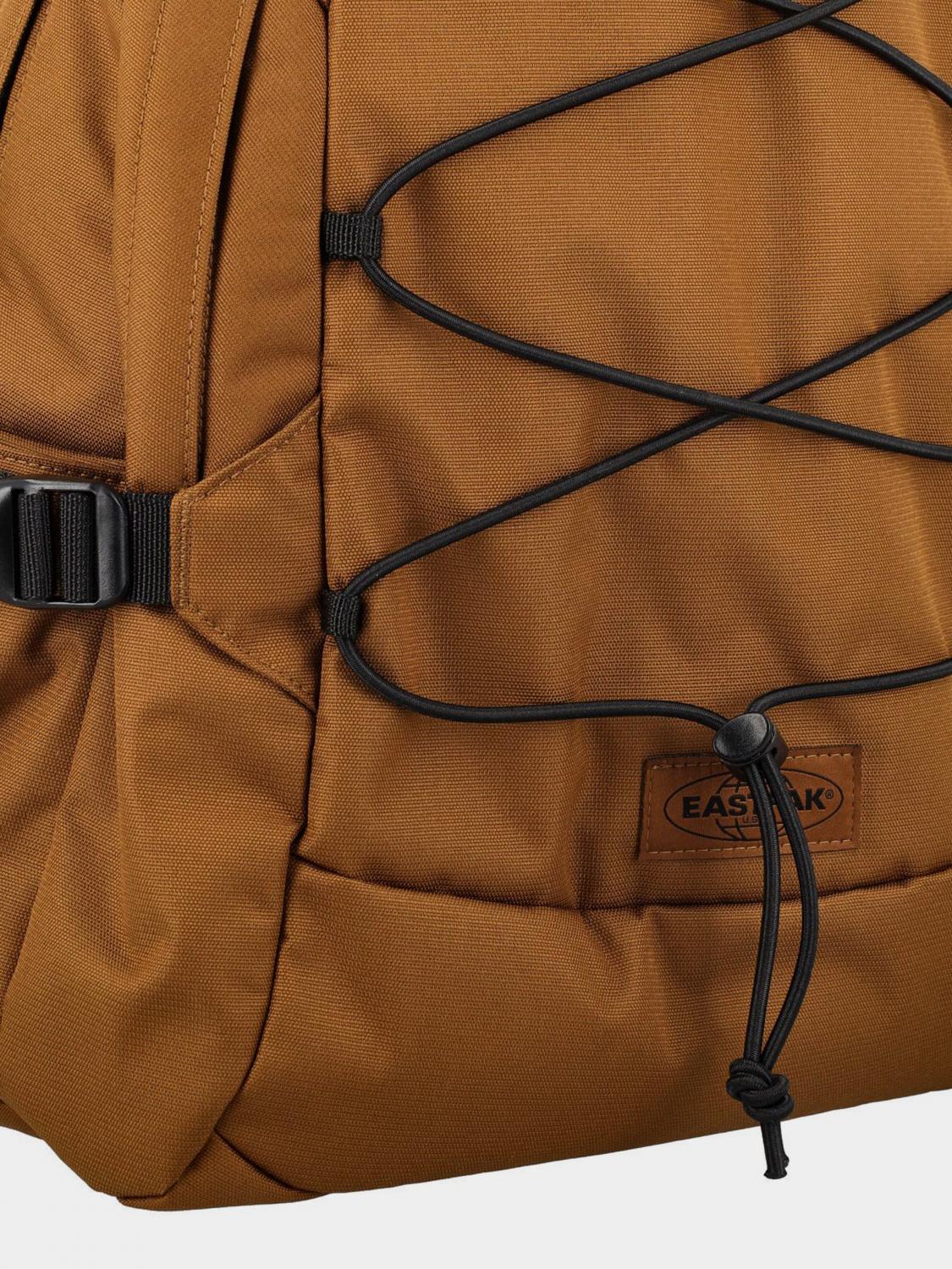 EASTPAK ZAINO: Zaino Utility Eastpak in poliestere, Marrone - Img 3