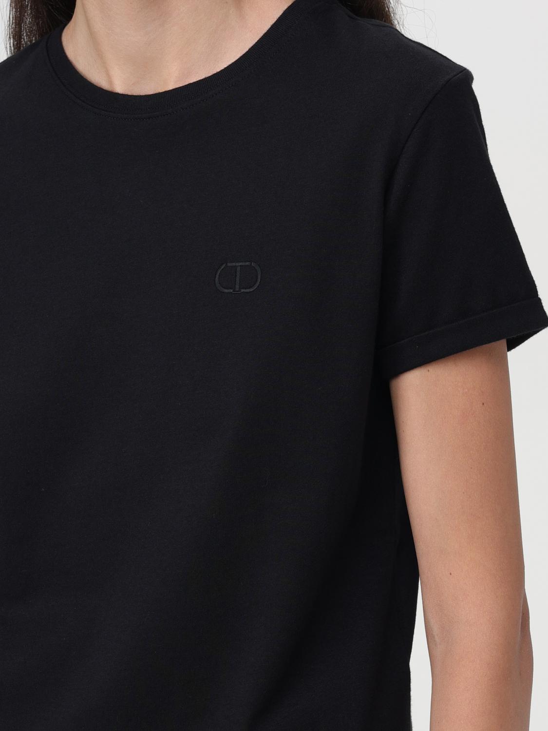 TWINSET CAMISETA: Camiseta mujer Twinset, Negro - Img 3