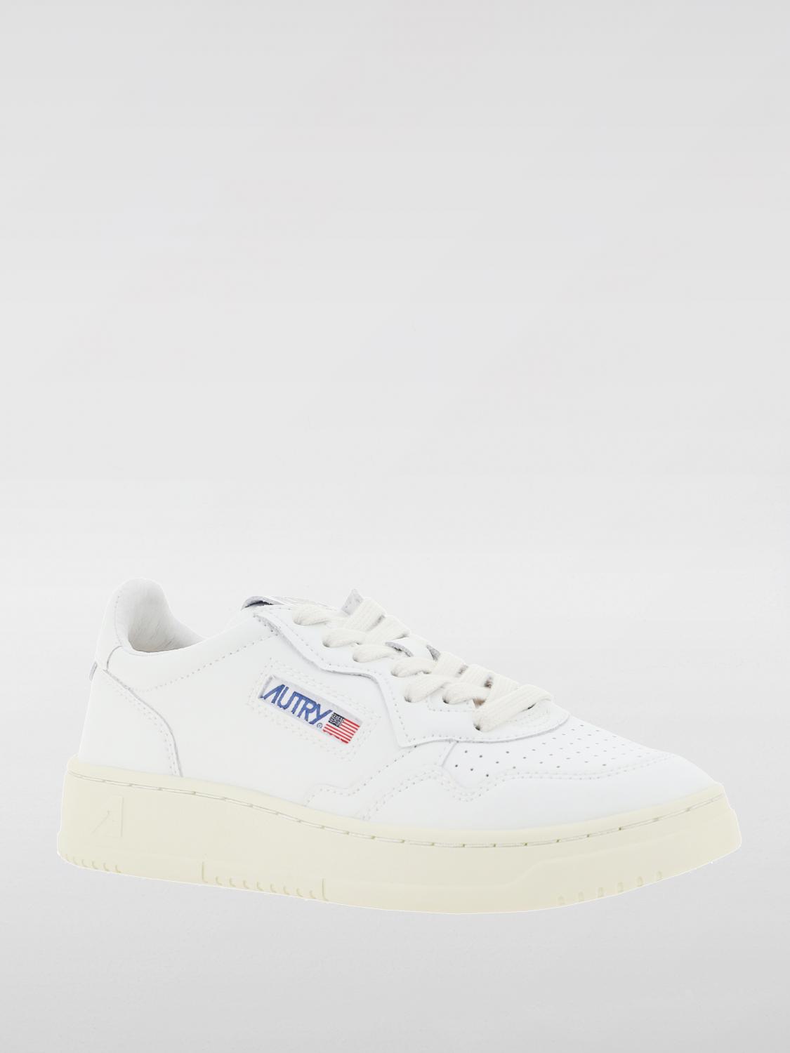 AUTRY SNEAKERS: Sneakers Medalist Low Autry in pelle, Bianco - Img 2