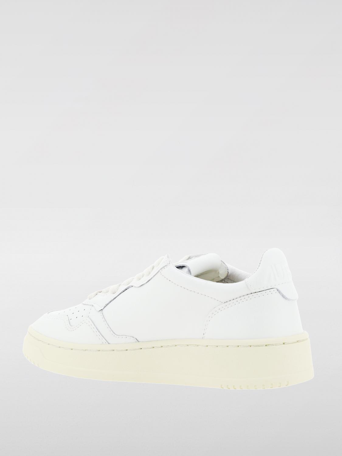 AUTRY SNEAKERS: Sneakers Medalist Low Autry in pelle, Bianco - Img 3