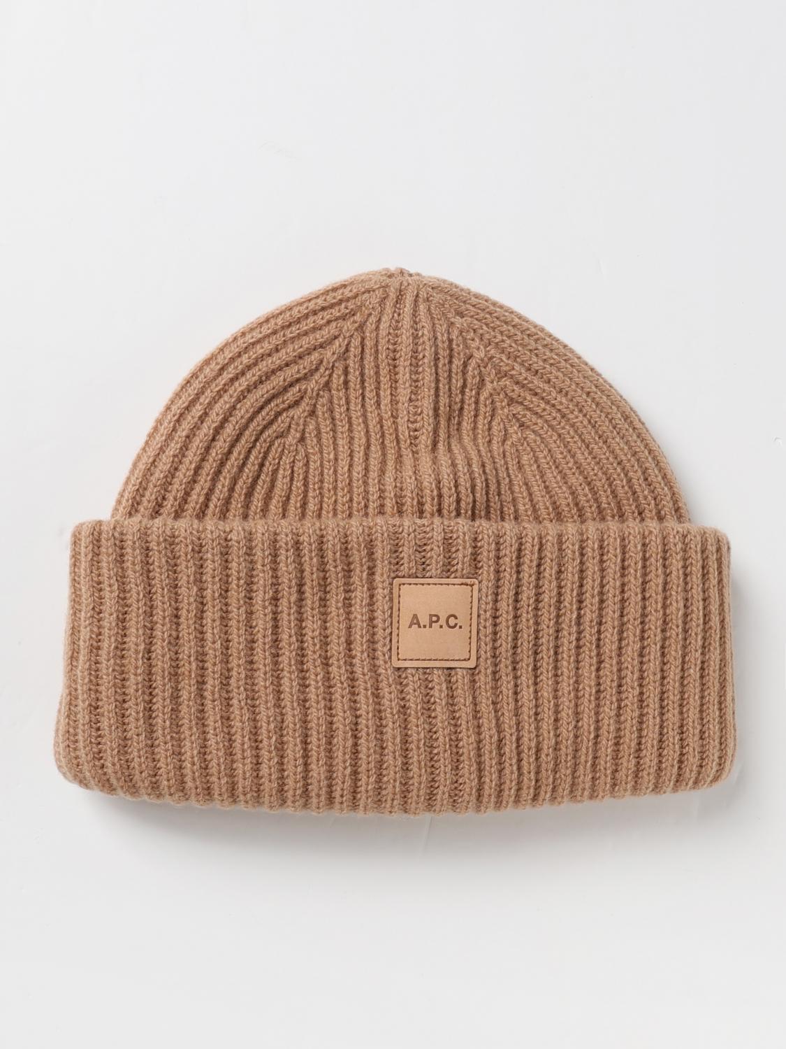 A.P.C. HAT: Hat woman A.P.C., Sand - Img 1