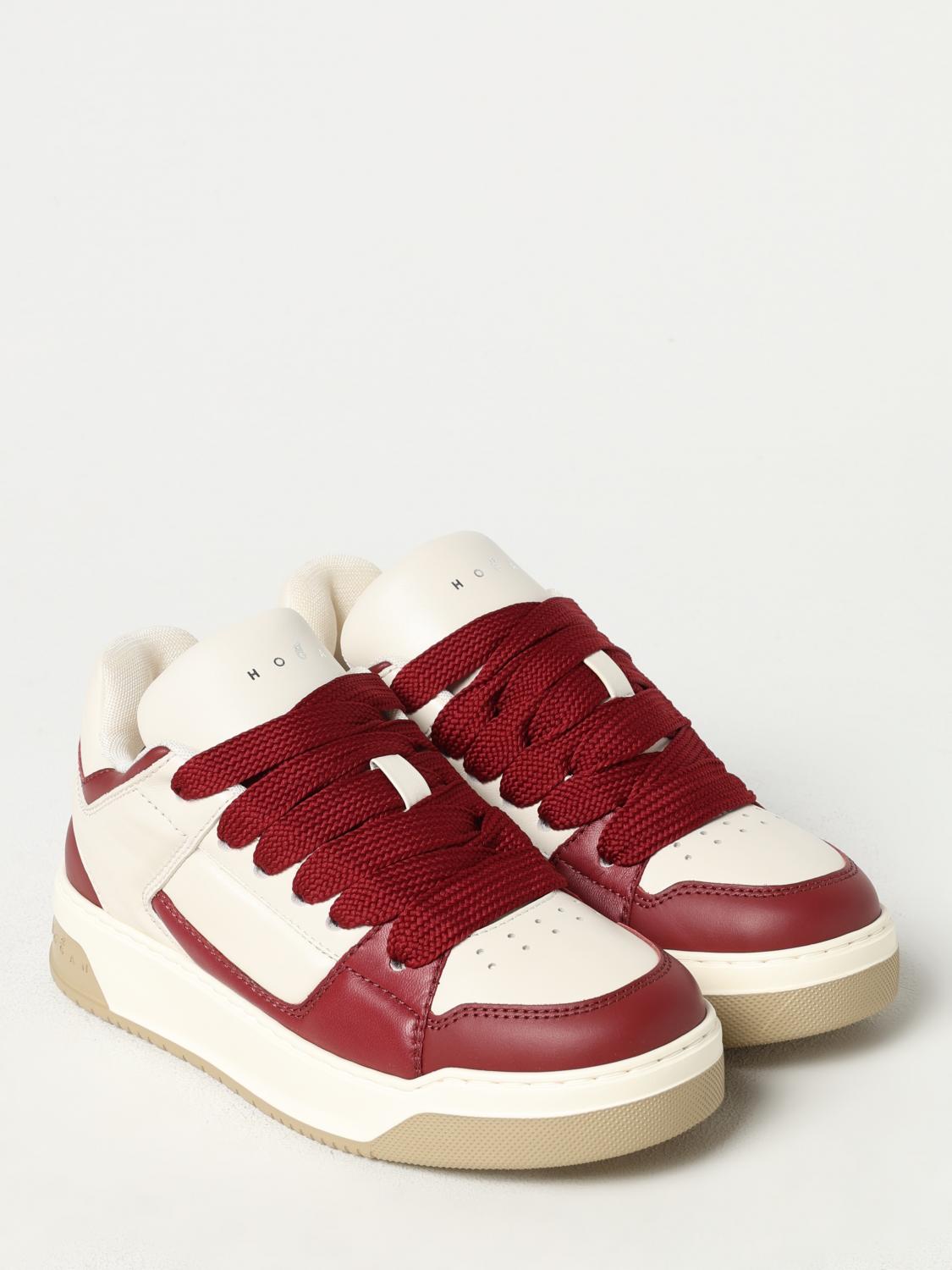 HOGAN SNEAKERS: Sneakers woman Hogan, Burgundy - Img 2