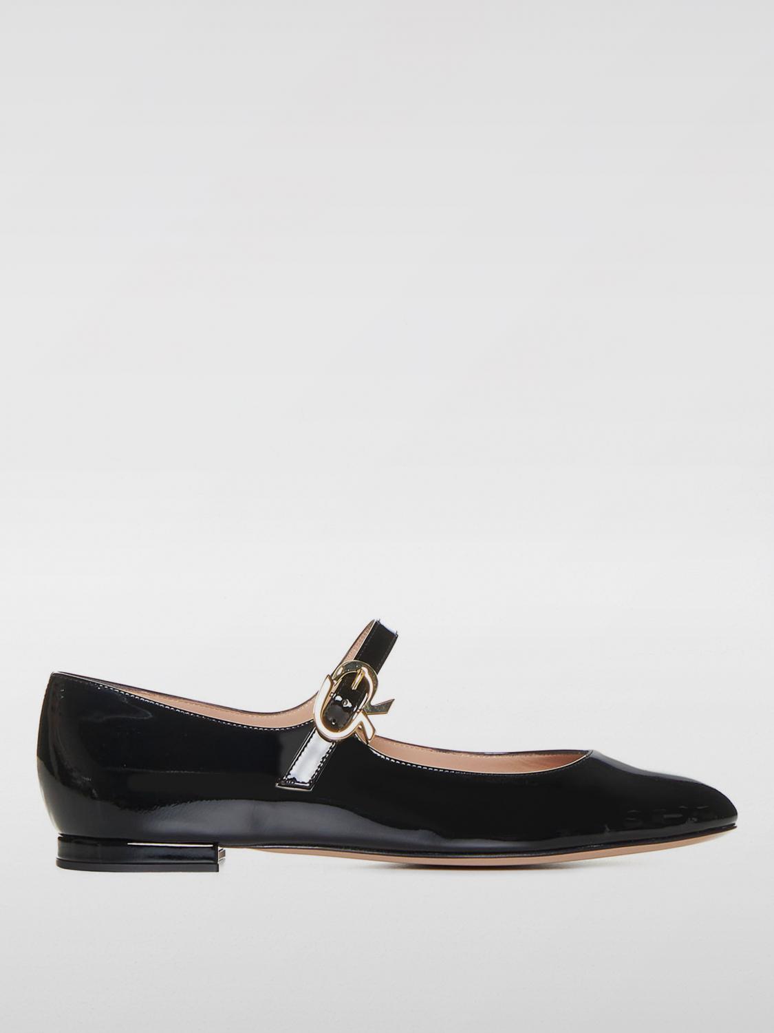 GIANVITO ROSSI BALLERINAS: Ballerinas damen Gianvito Rossi, Schwarz - Img 1