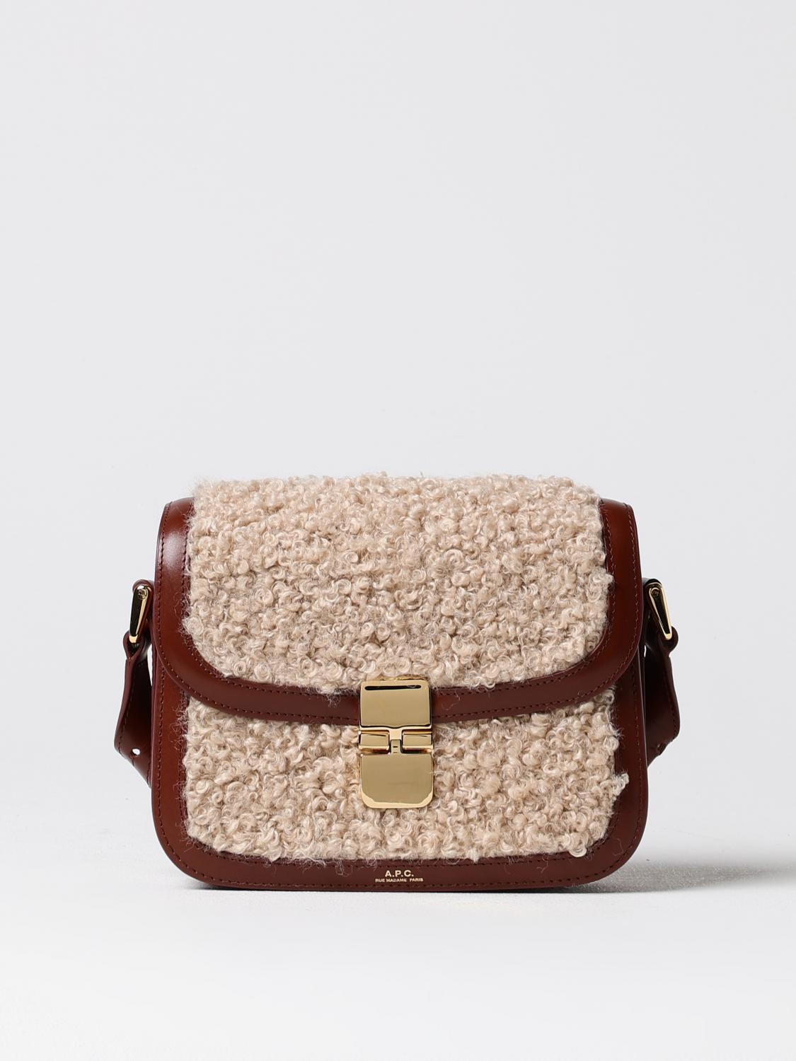 A.P.C. MINI BOLSO: Bolso de hombro mujer A.P.C., Marrón - Img 1