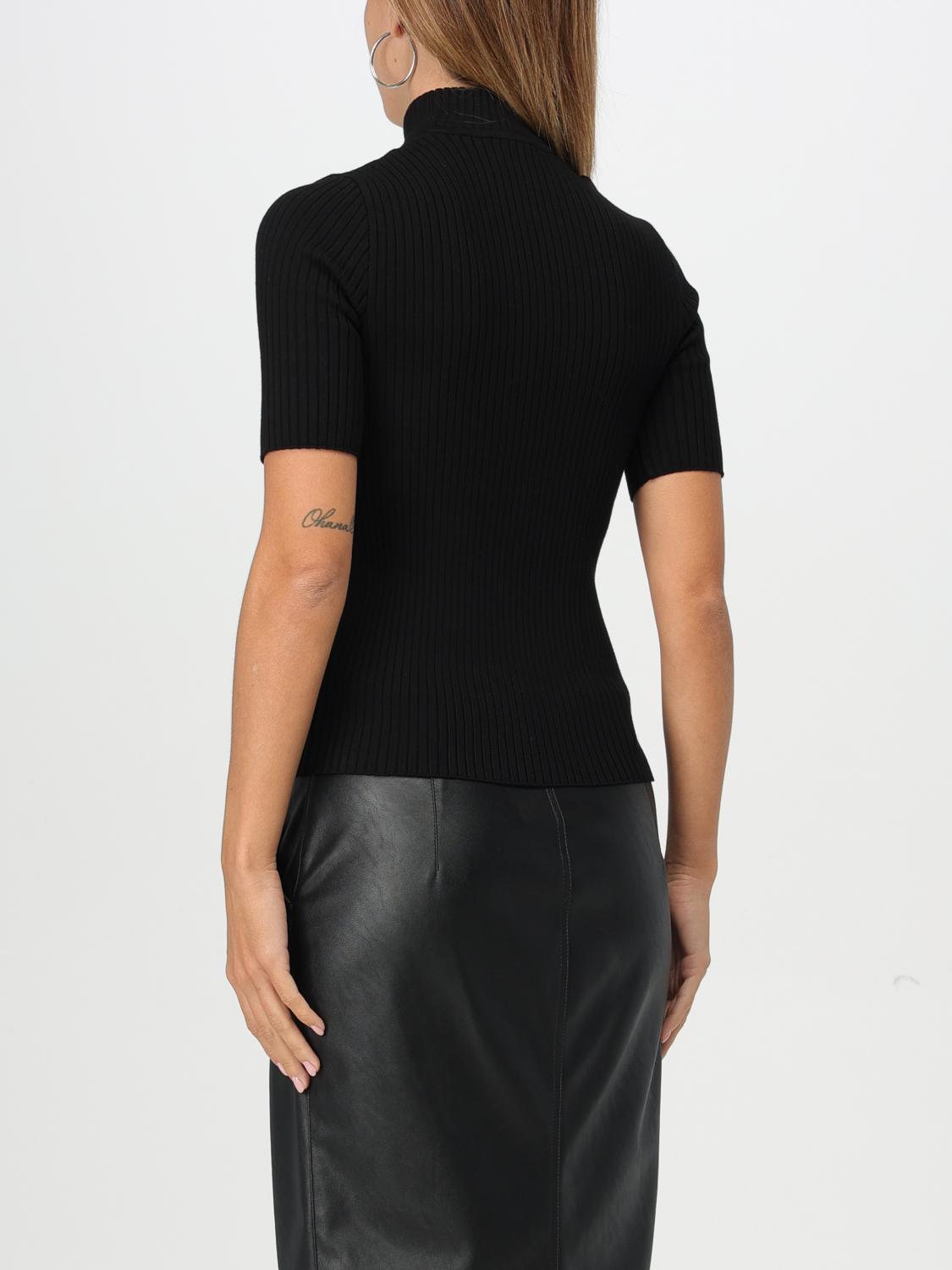 COURRÈGES JERSEY: Sudadera mujer CourrÈges, Negro - Img 3