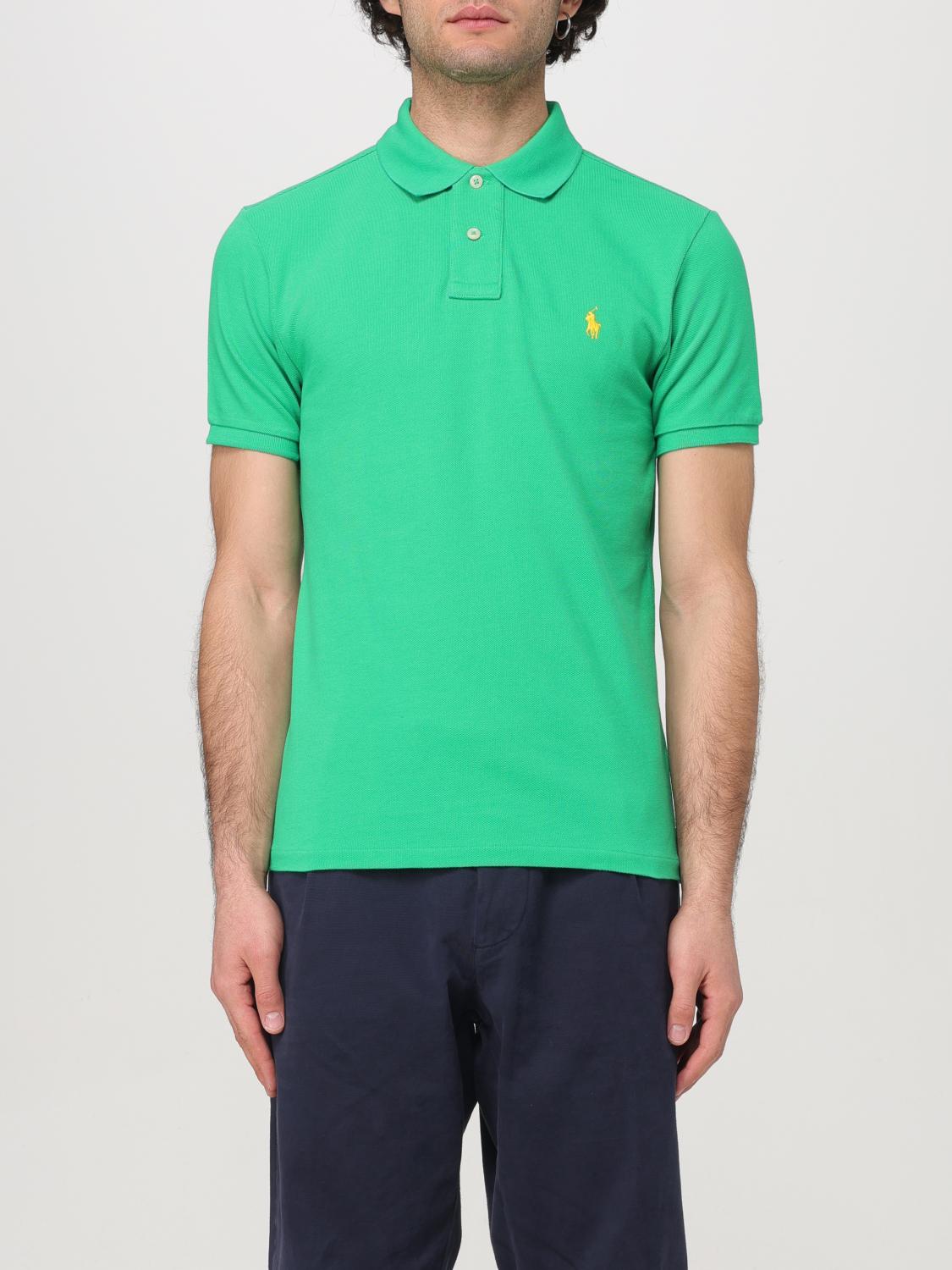 POLO RALPH LAUREN POLO SHIRT: Polo shirt men Polo Ralph Lauren, Forest Green - Img 1