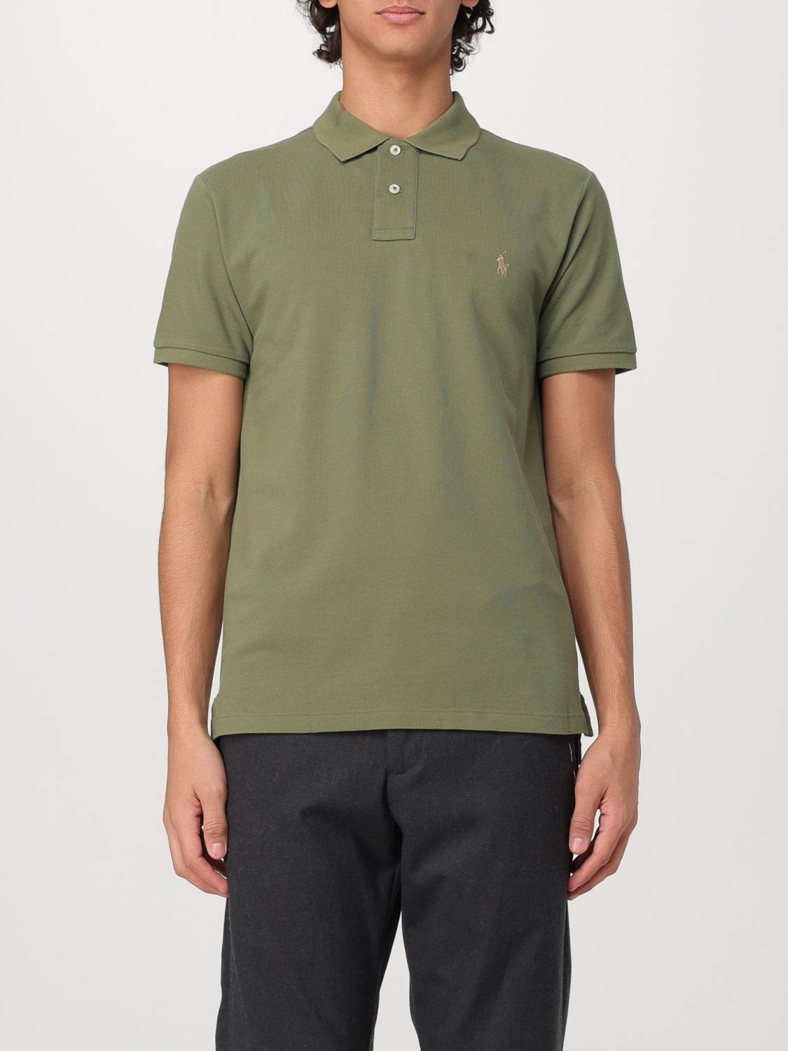 POLO RALPH LAUREN POLO SHIRT: Polo shirt men Polo Ralph Lauren, Grass Green - Img 1