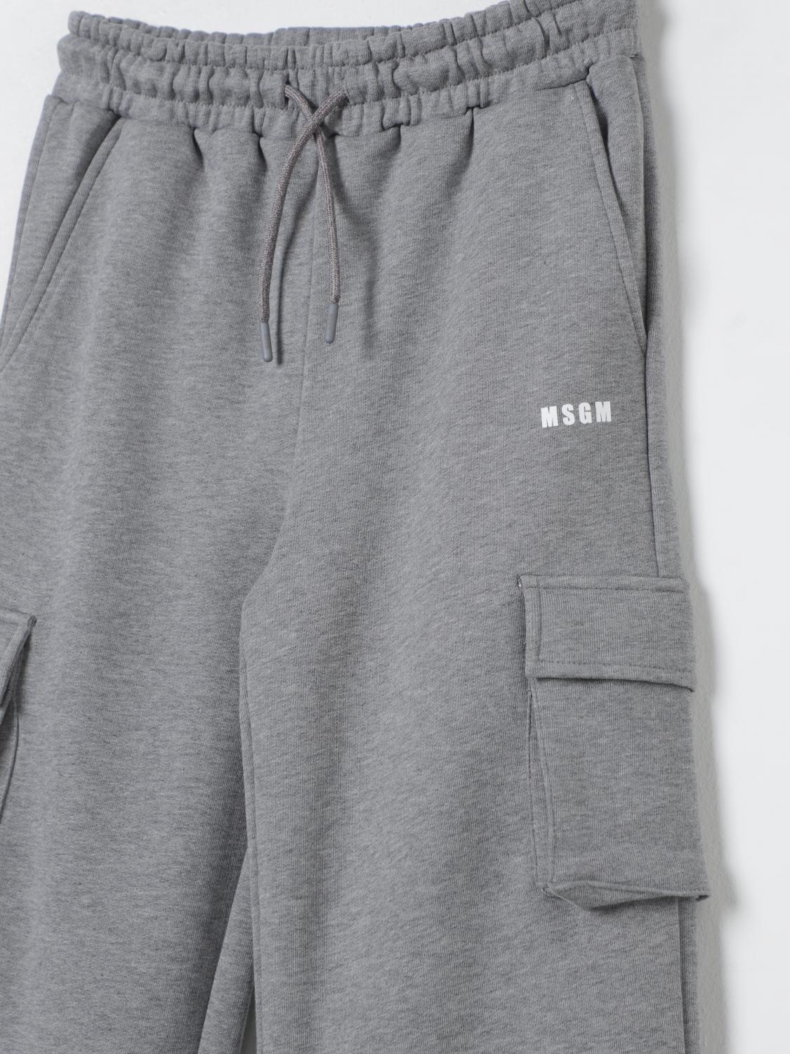 MSGM KIDS HOSE: Hose kinder MSGM Kids, Grau - Img 3
