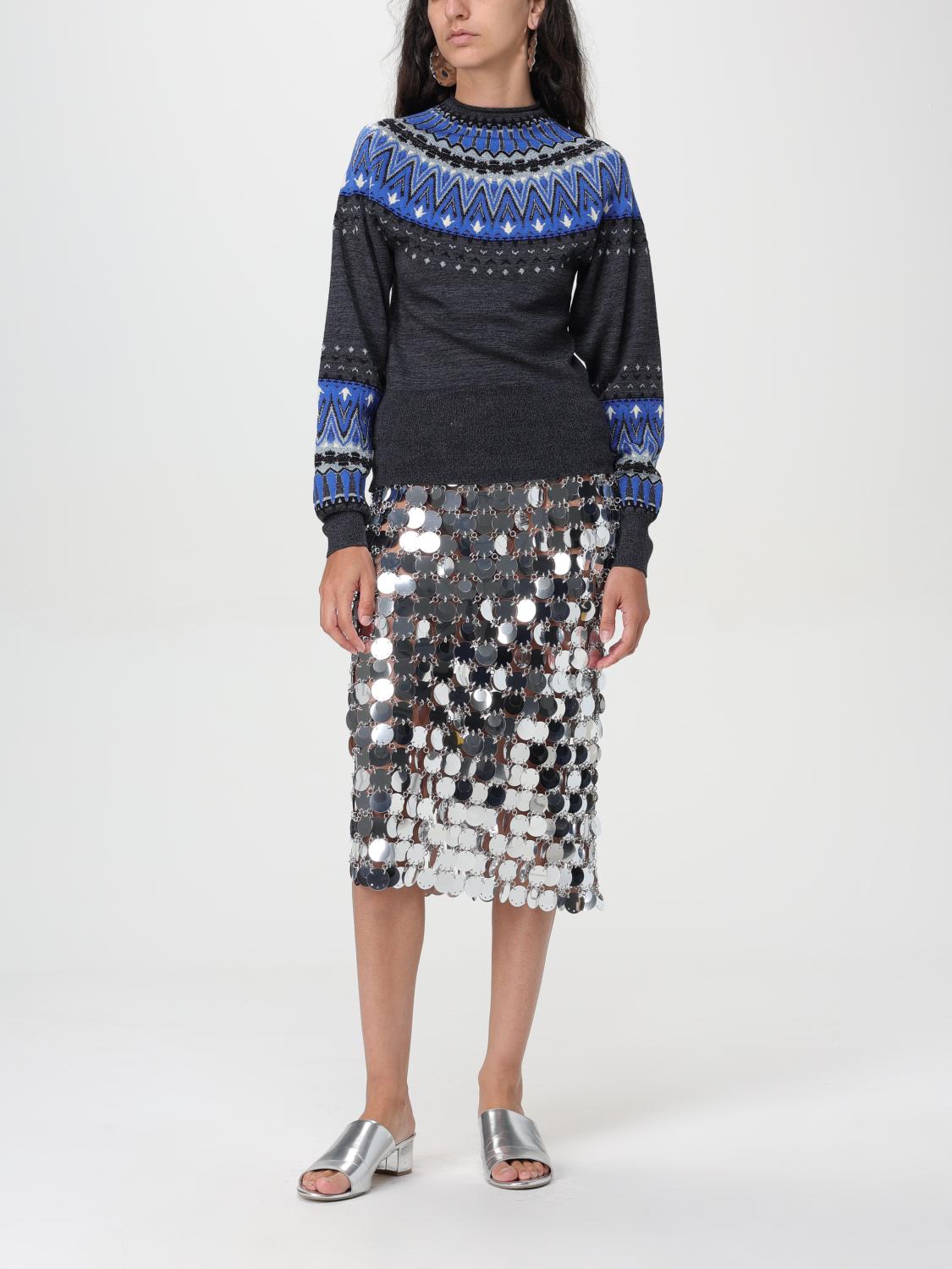 RABANNE PULLOVER: Pullover damen Rabanne, Grau - Img 2