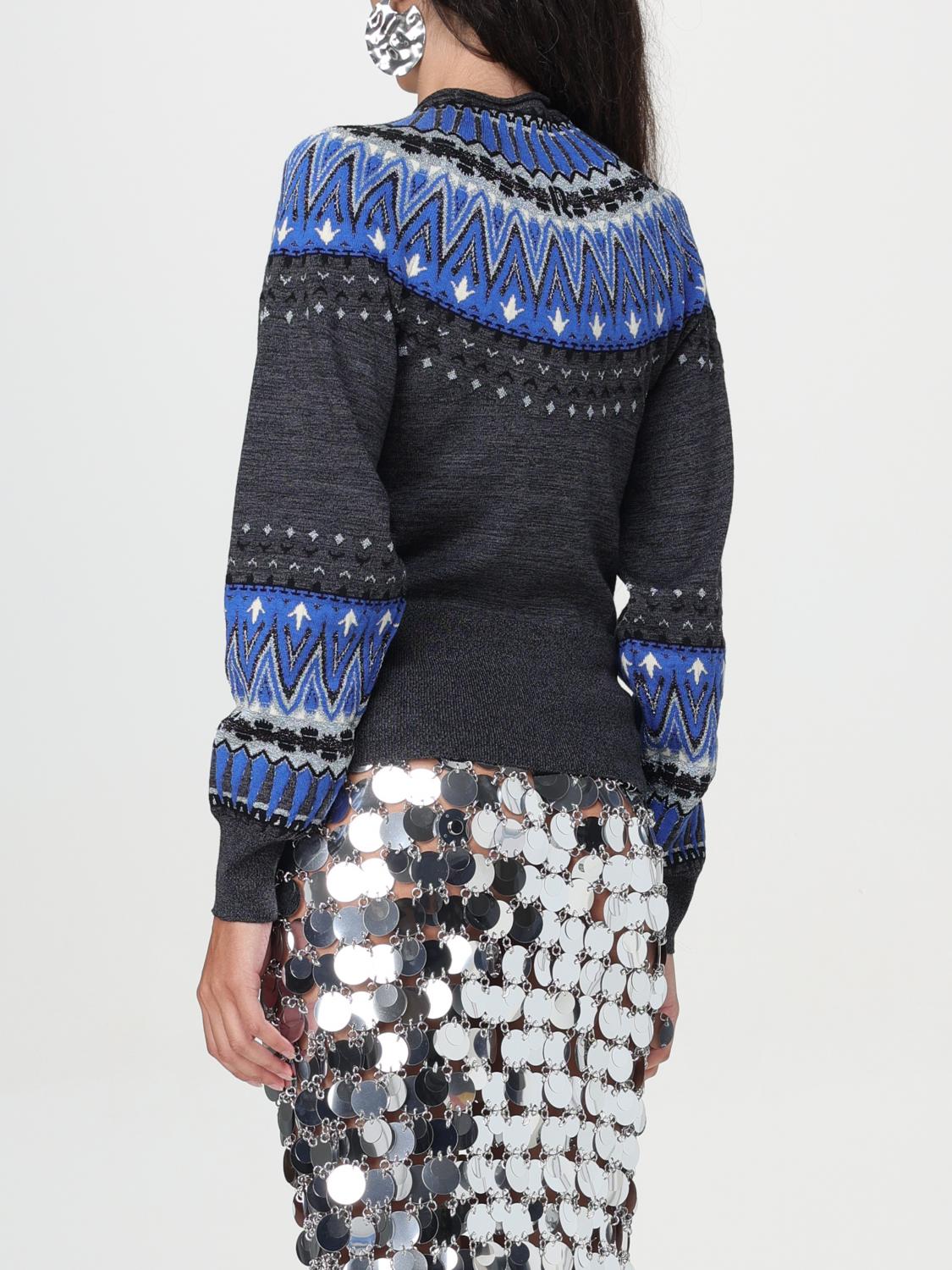 RABANNE PULLOVER: Pullover damen Rabanne, Grau - Img 3