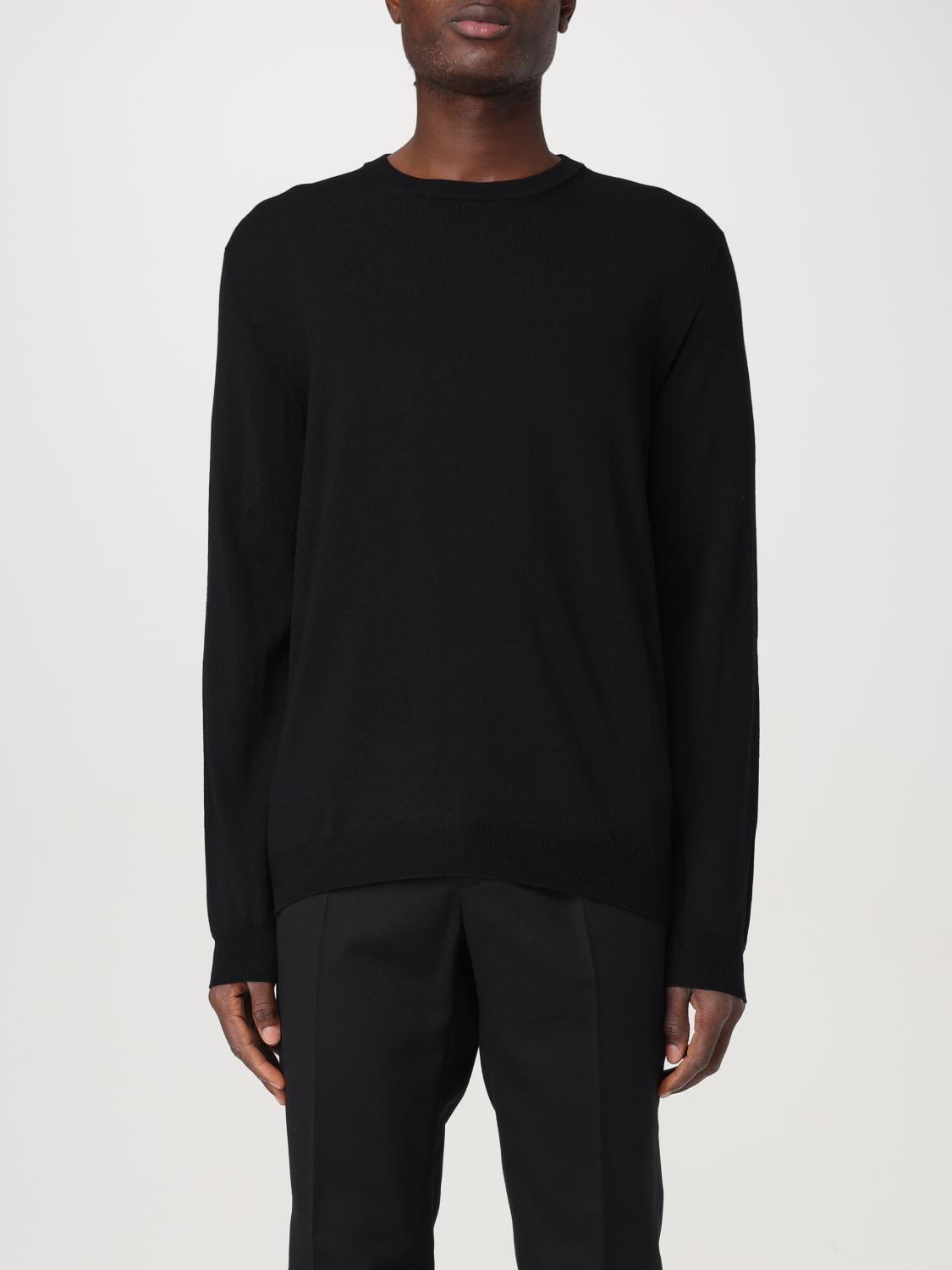 ZANONE SWEATER: Sweatshirt men Zanone, Black - Img 1