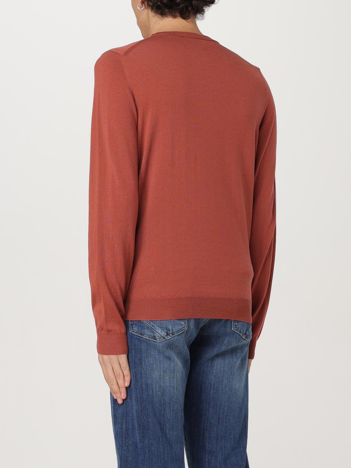 ZANONE SWEATER: Sweatshirt men Zanone, Rust - Img 2