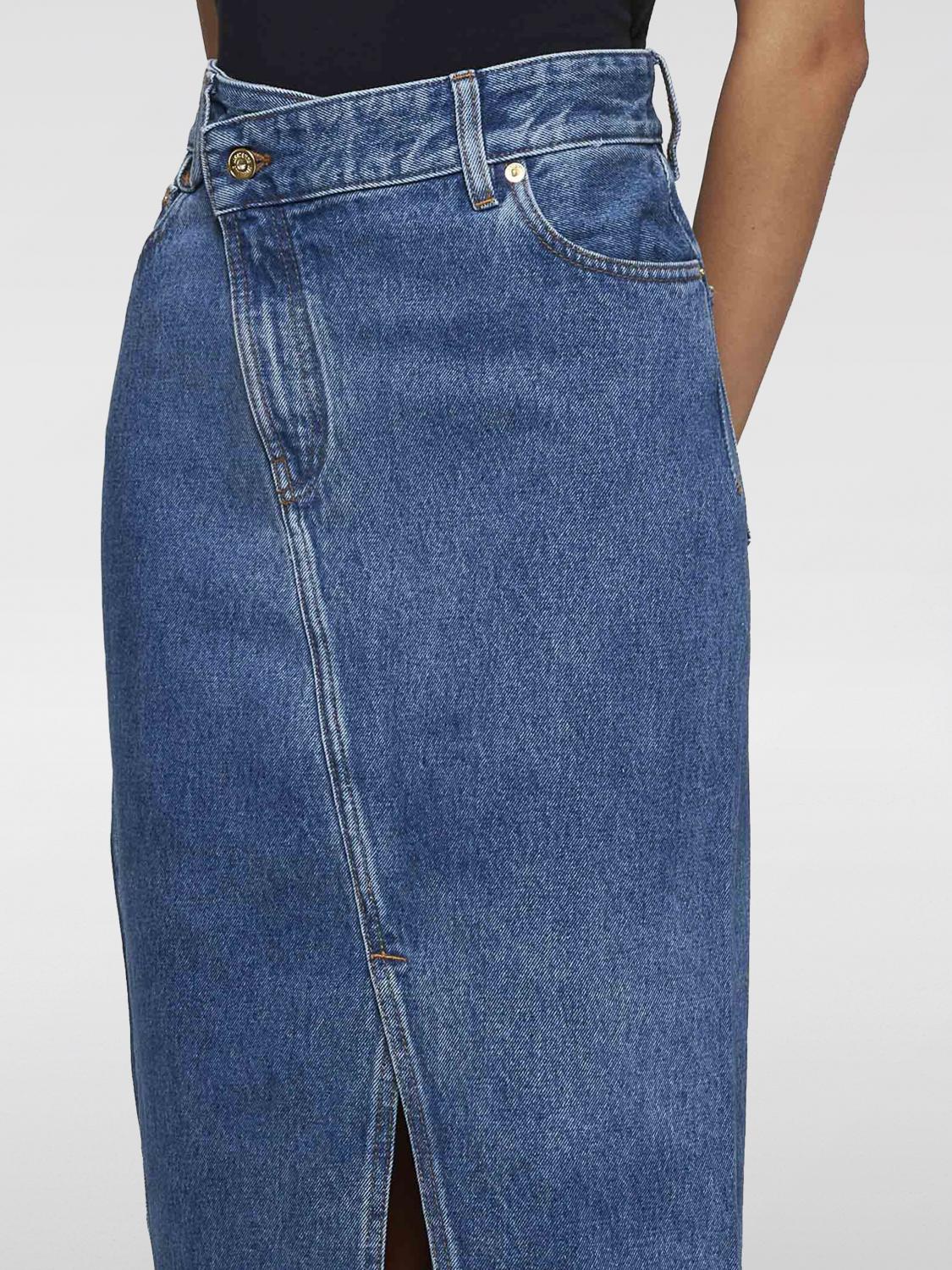 JACQUEMUS FALDA: Falda mujer Jacquemus, Azul Oscuro - Img 3